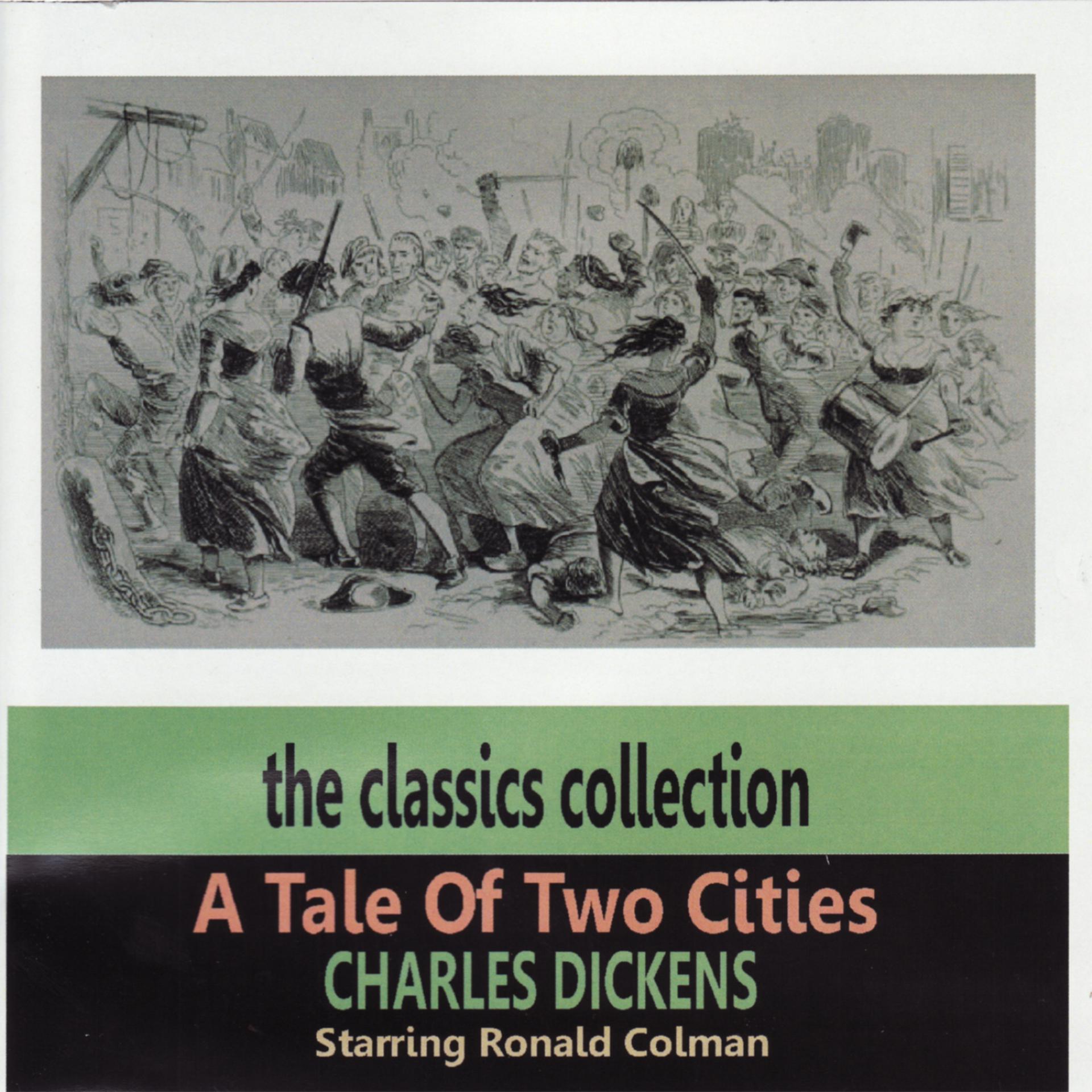 Постер альбома A Tale of Two Cities By Charles Dickens