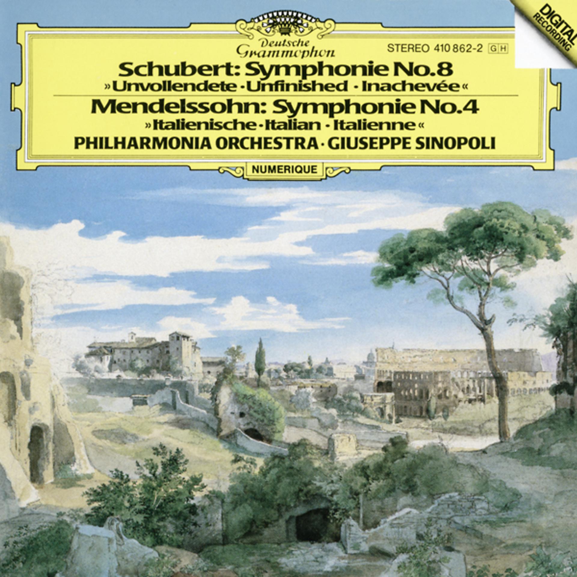 Постер альбома Schubert: Symphonie No. 8 / Mendelssohn: Symphony No. 4