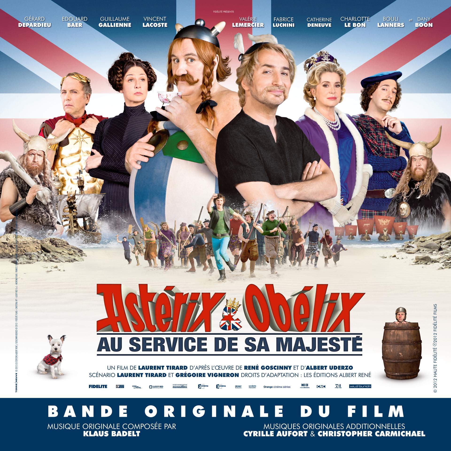 Постер альбома Astérix et Obélix: Au service de sa majesté (Bande originale du film)