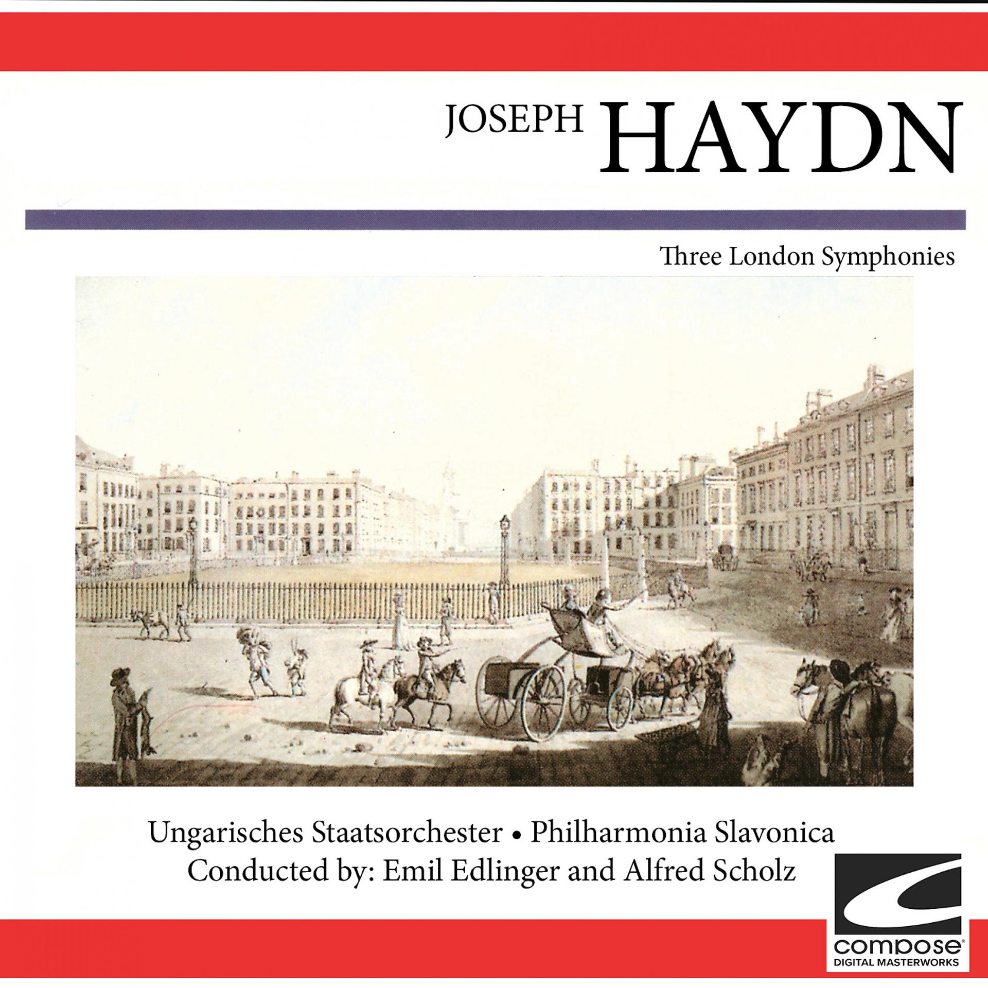 Постер альбома Joseph Haydn - Three London Symphonies