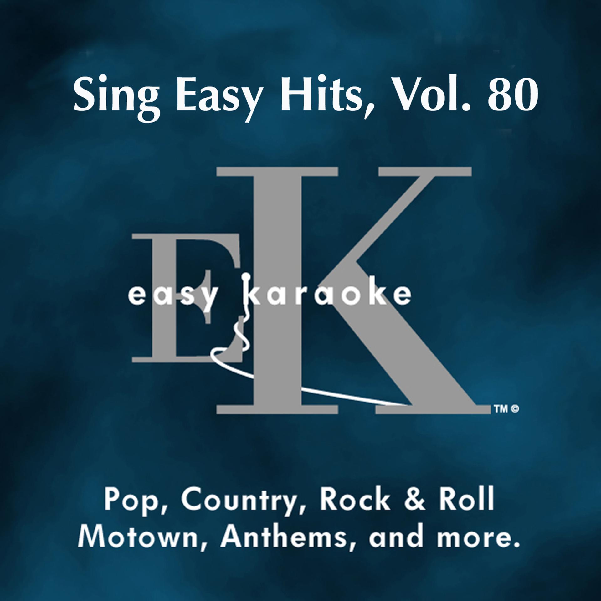 Постер альбома Karaoke - Easy Hits, Vol. 80