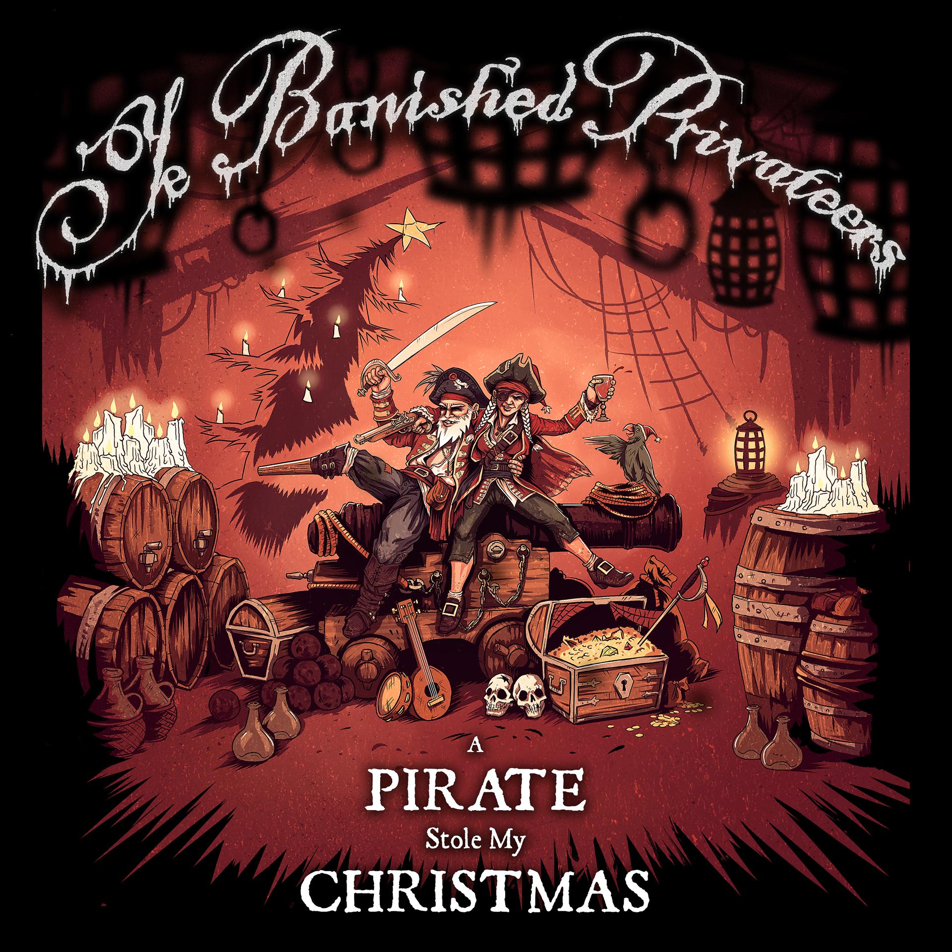 Постер альбома A Pirate Stole My Christmas