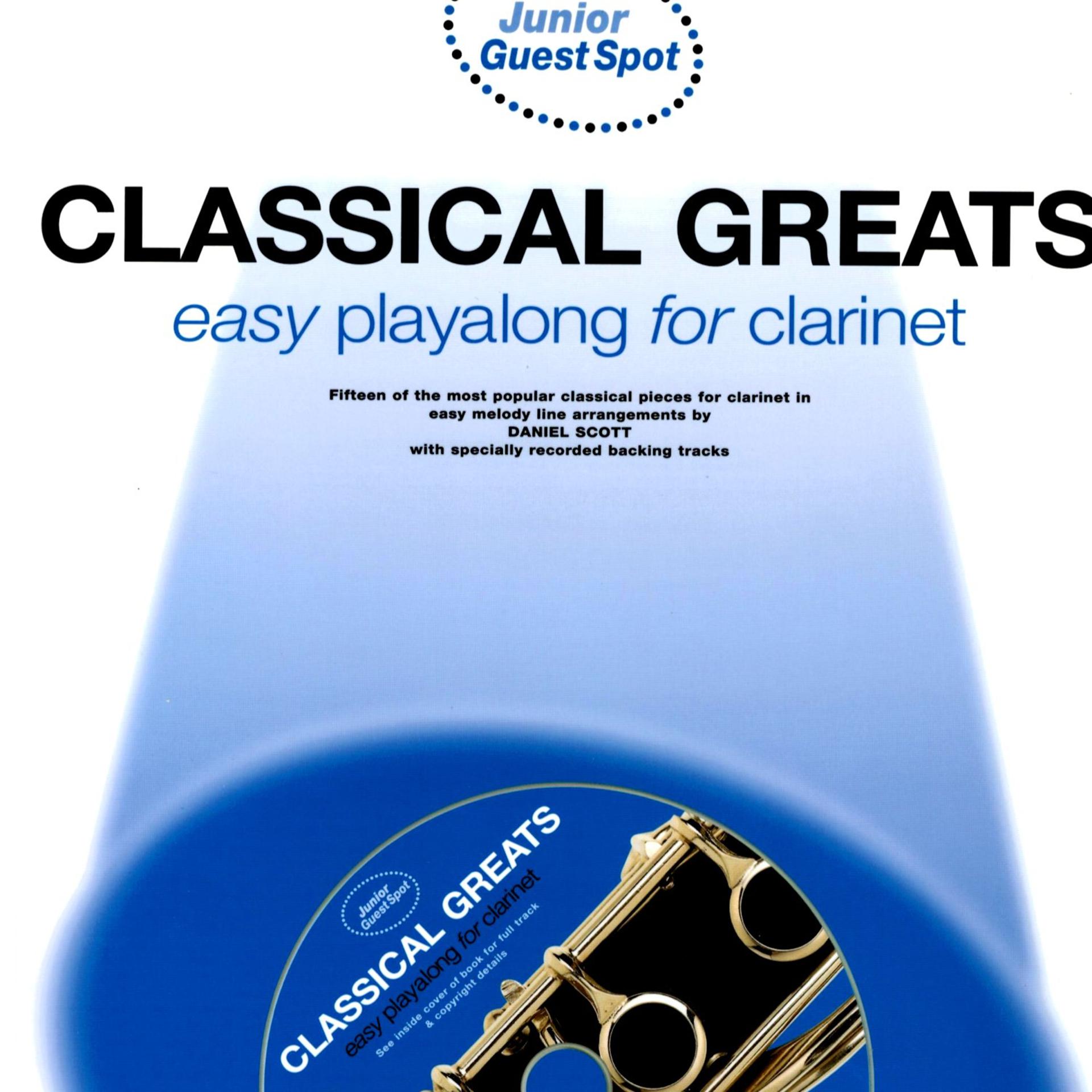 Постер альбома Easy Playalong for Clarinet: Classical Greats