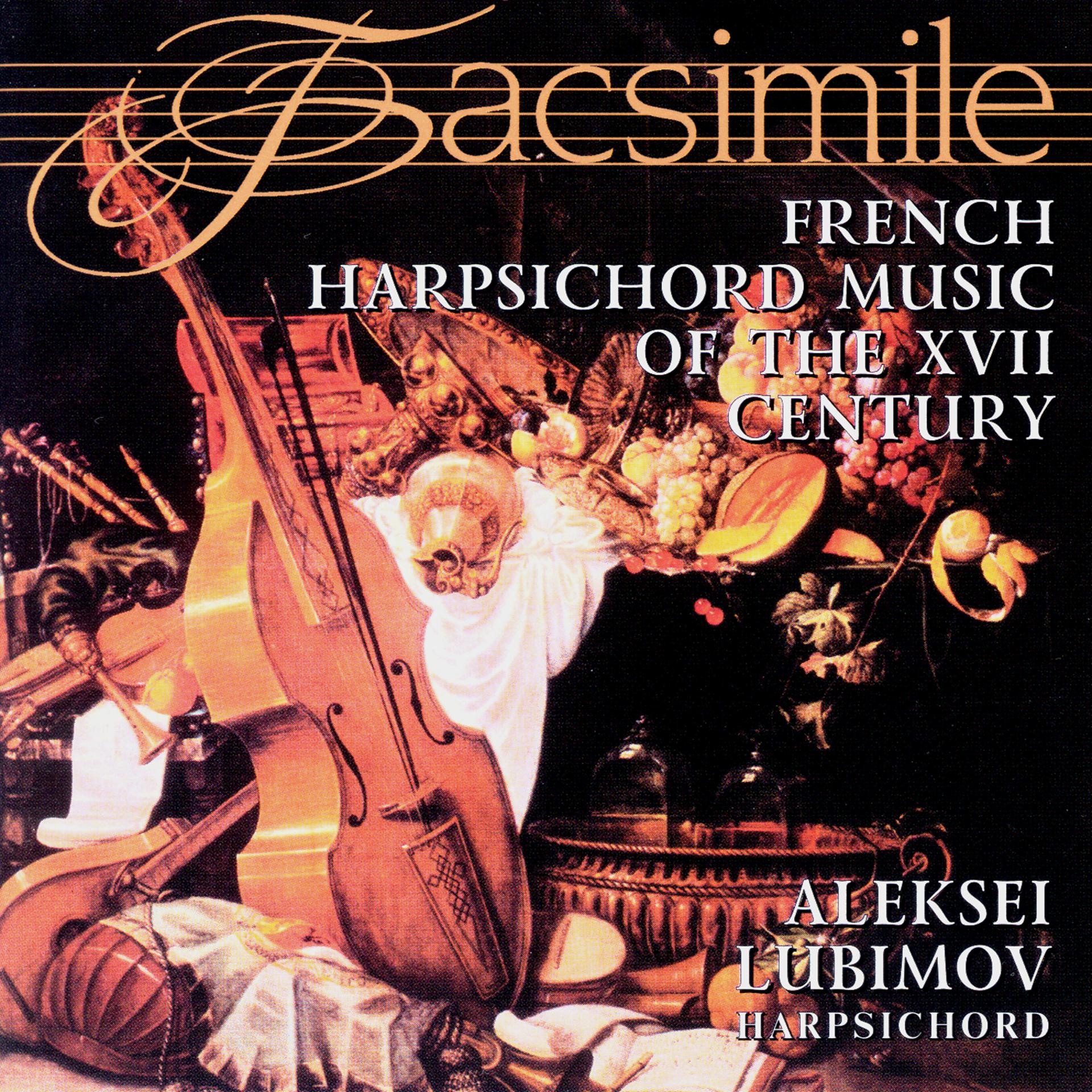 Постер альбома French Harpsichord Music Of The XVII Century