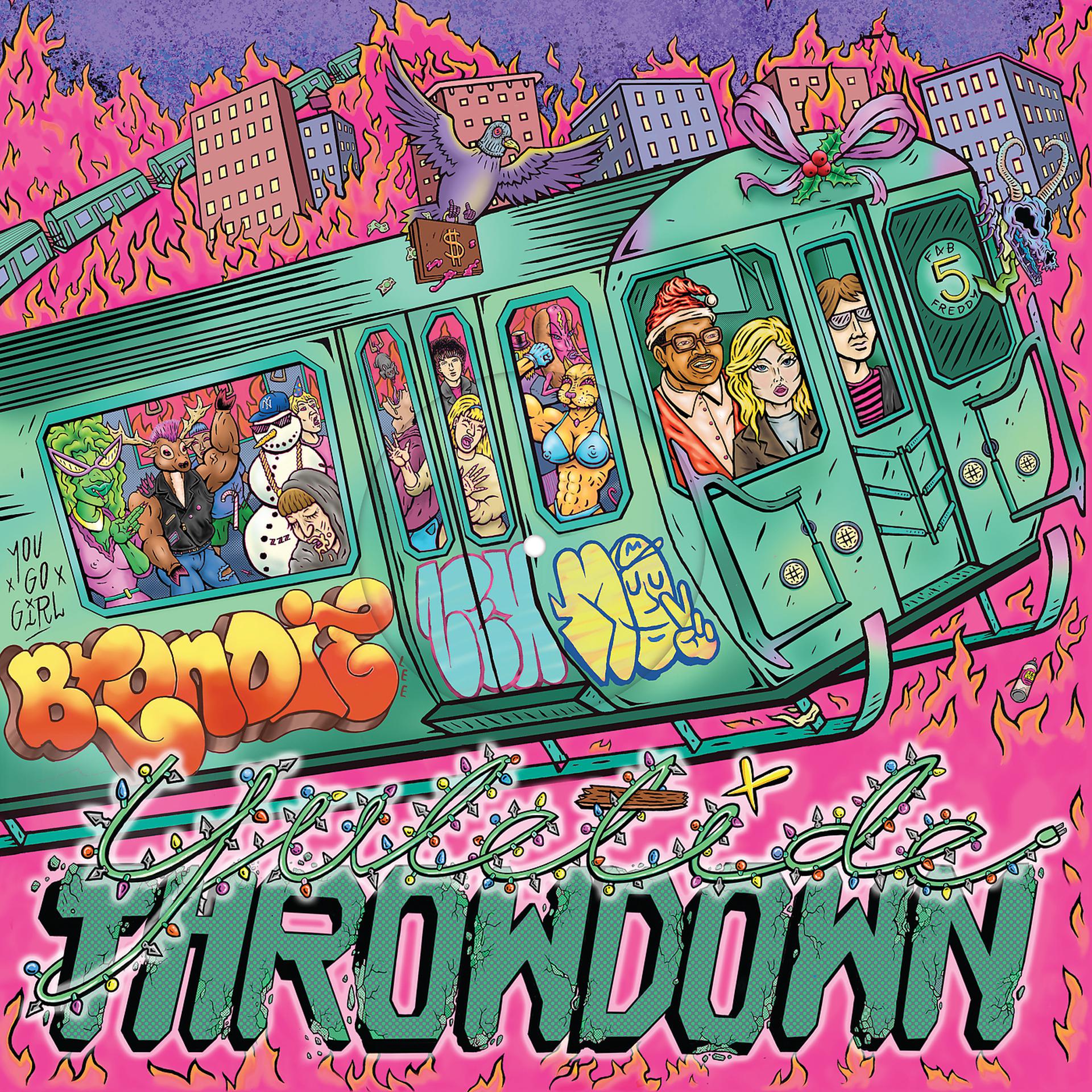 Постер к треку Blondie, Fab 5 Freddy - Yuletide Throwdown