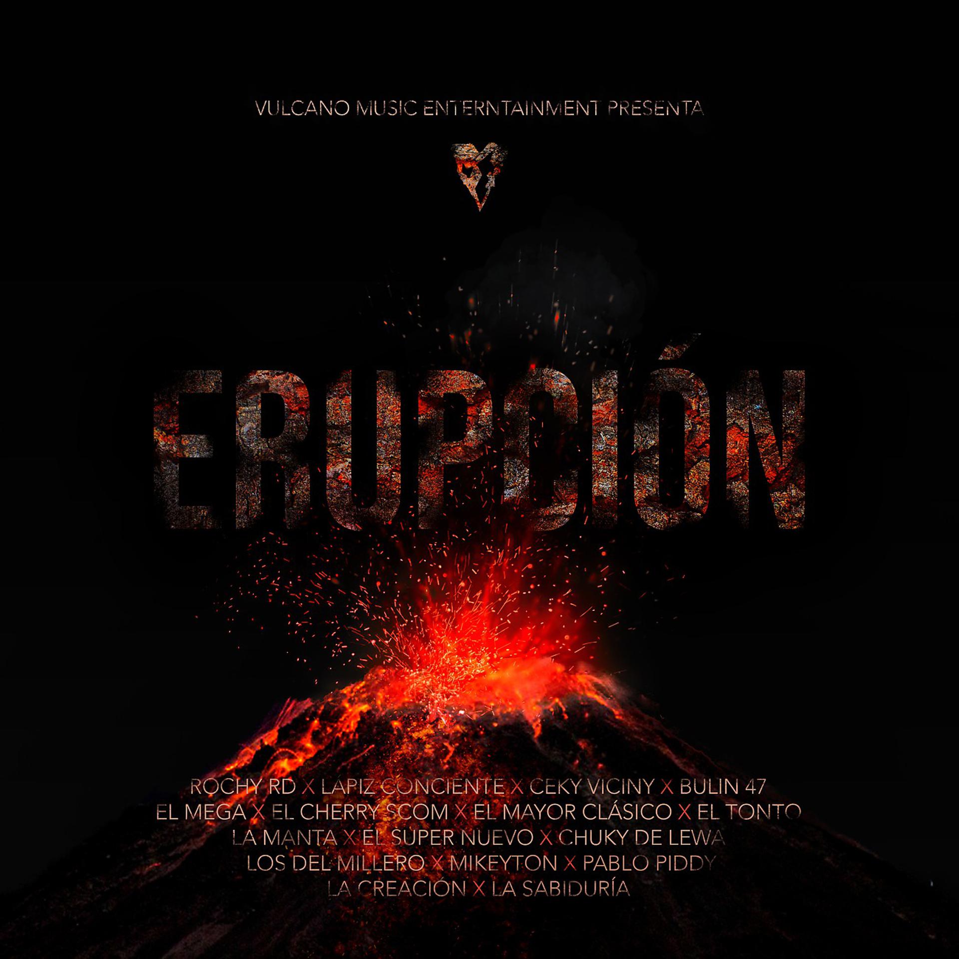 Постер альбома Erupción