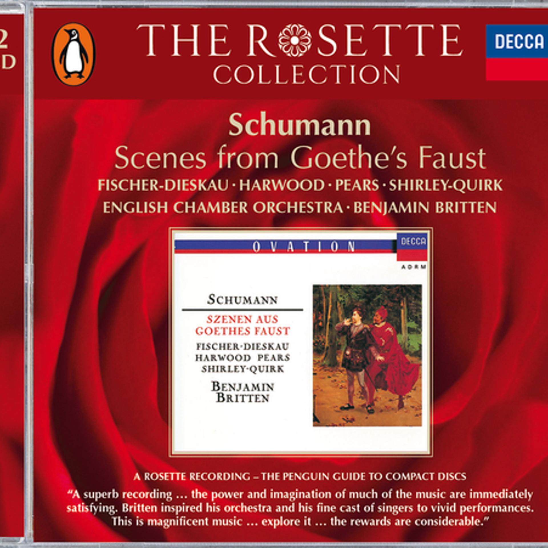 Постер альбома Schumann: Scenes from Goethe's Faust