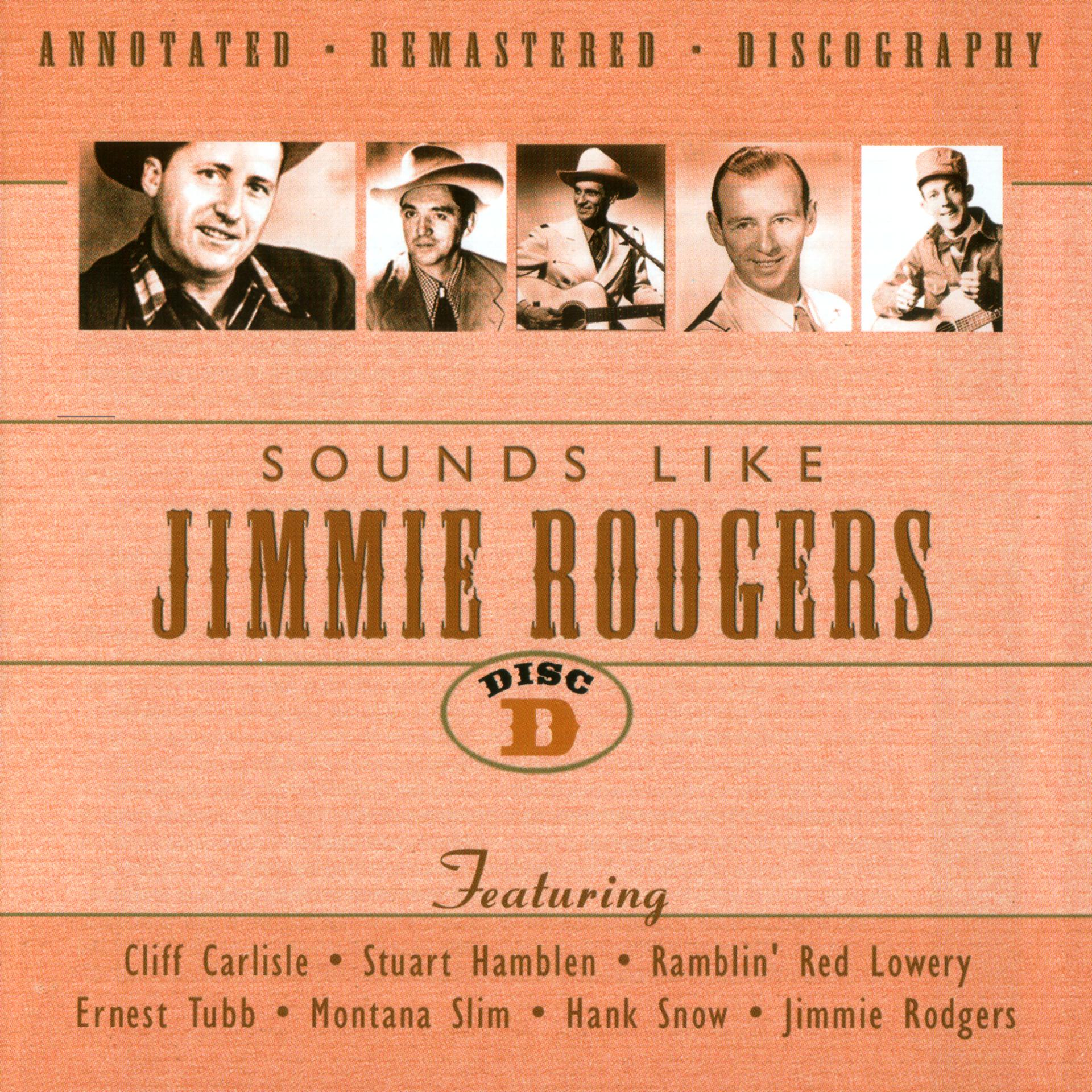 Постер альбома Sounds Like Jimmie Rodgers Disc D