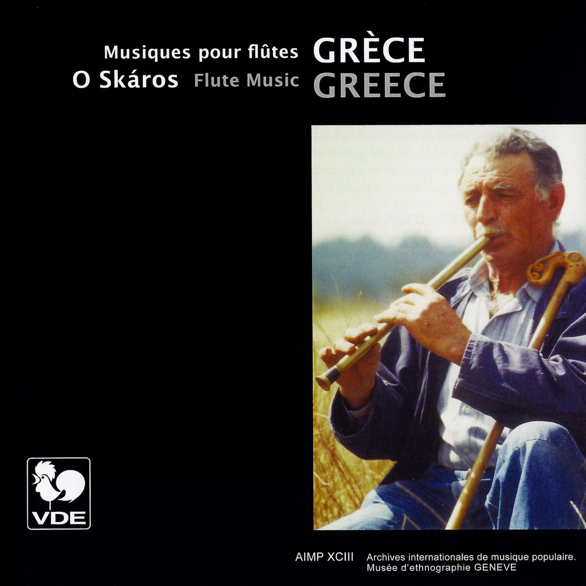 Постер альбома Grèce: Musiques pour flûtes – Greece: Flute Music