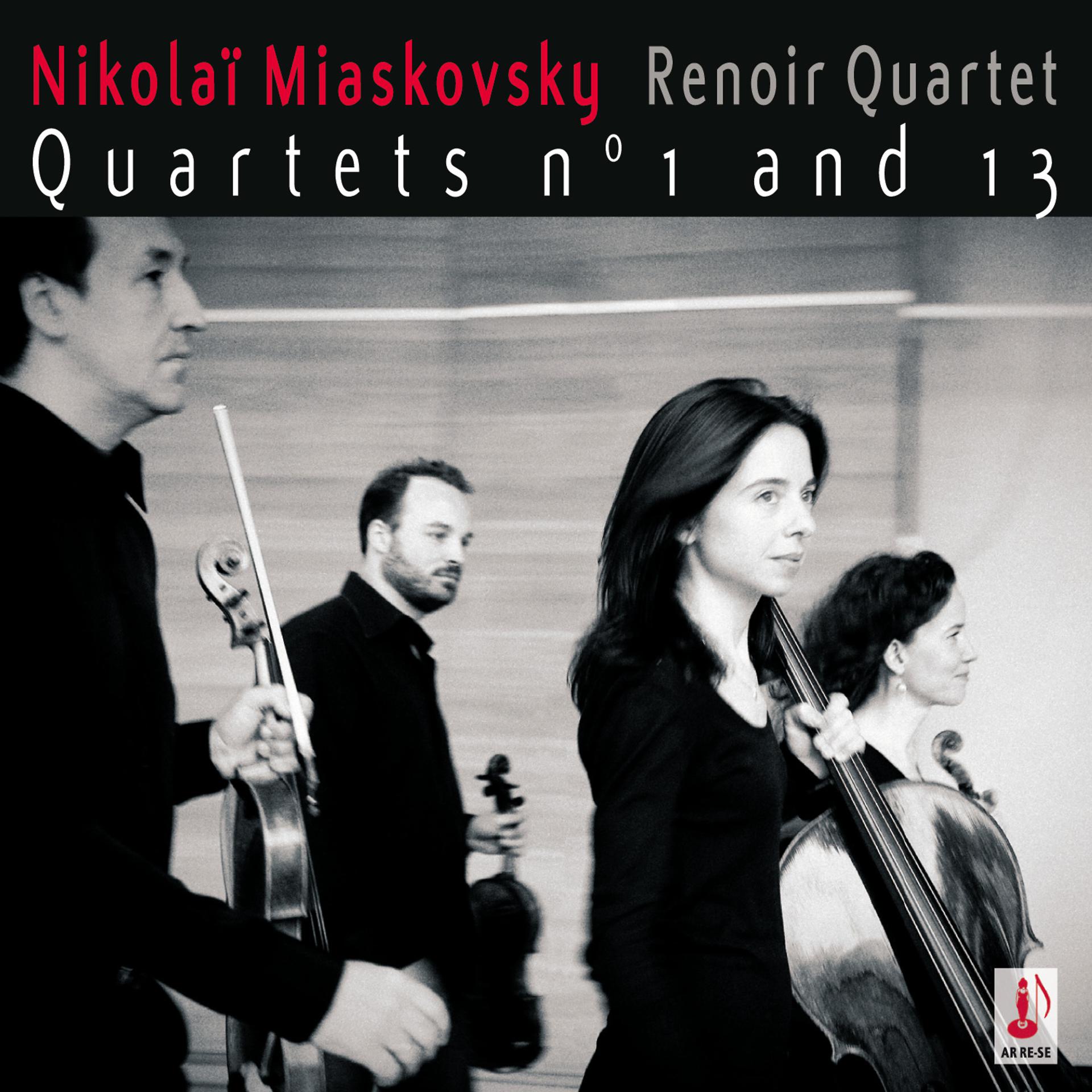 Постер альбома Nikolaï Miaskovsky - Quartets n° 1 and 13