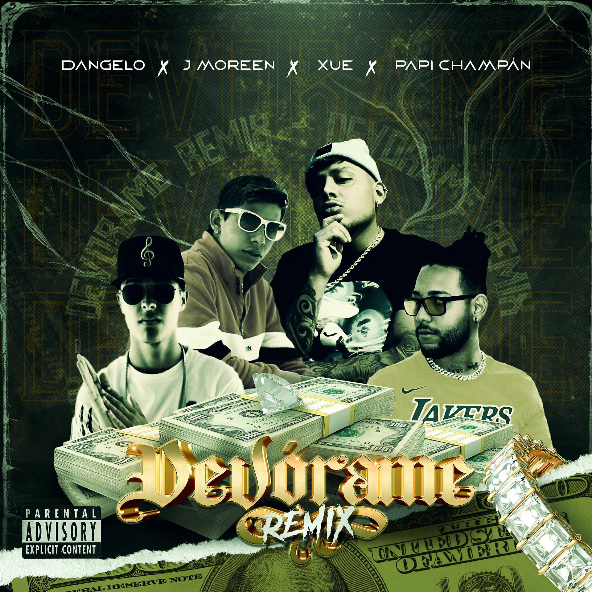 Постер альбома Devórame (Remix) [feat. PapiChampan, XUE & J MOREEN]