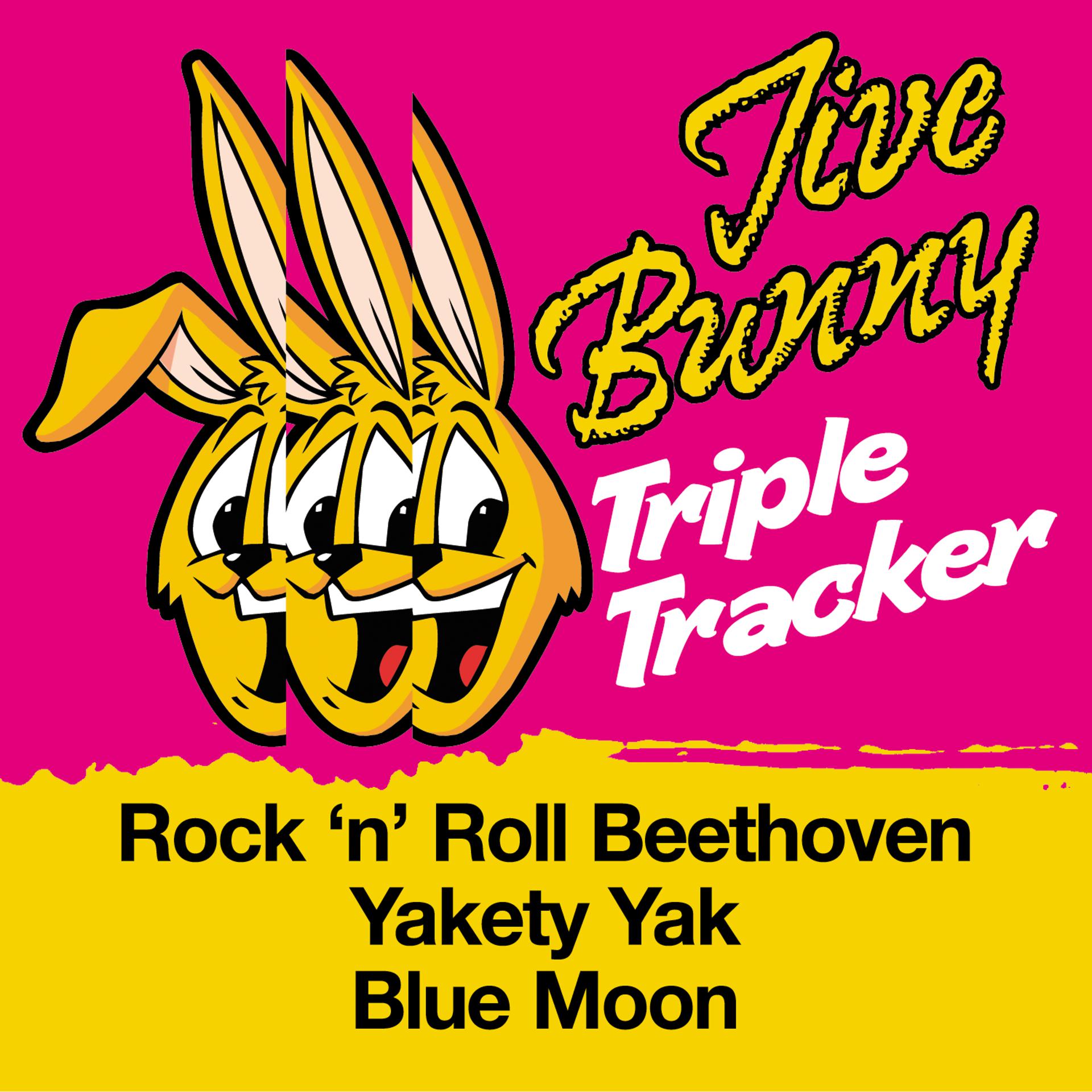 Постер альбома Jive Bunny Triple Tracker: Rock N Roll Beethoven / Yakety Yak / Blue Moon