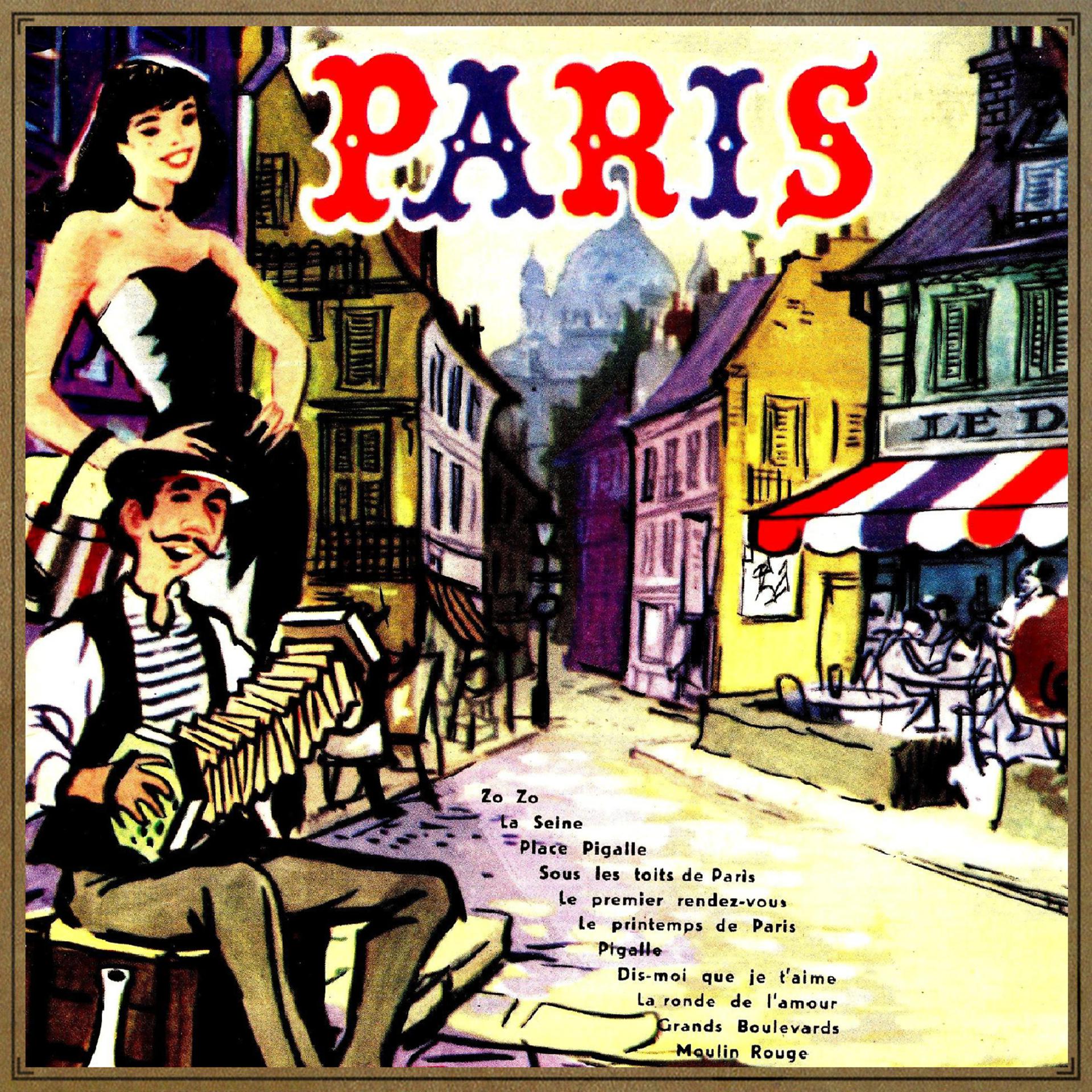 Постер альбома Vintage Accordion In Paris