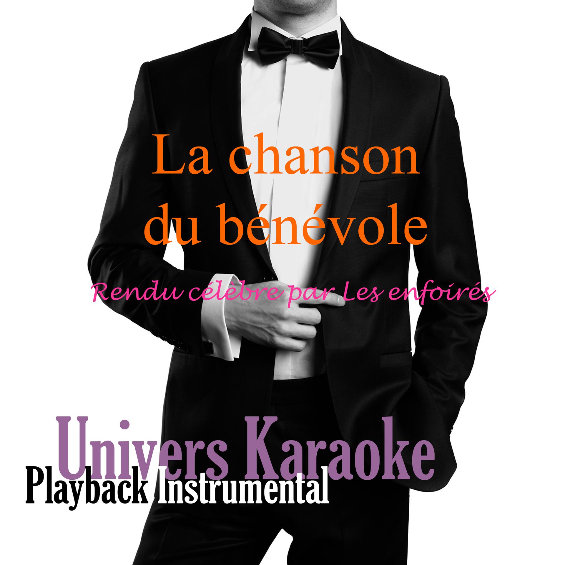 Постер альбома La chanson du bénévole (Rendu célèbre par Les Enfoirés) [Version karaoké] - Single