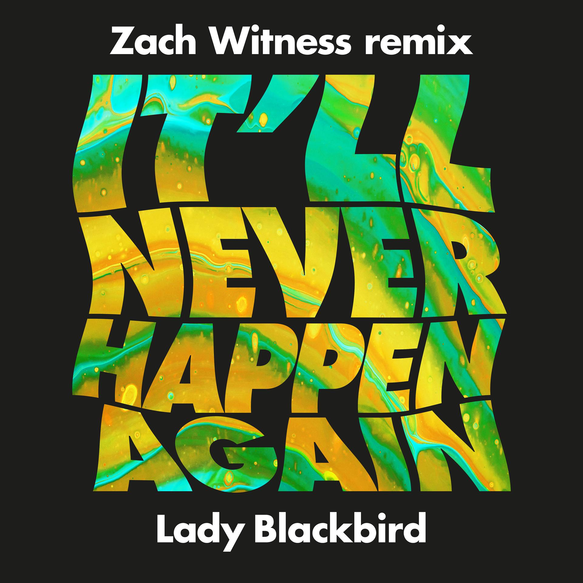 Постер альбома It'll Never Happen Again (Zach Witness Remix) [Edit]