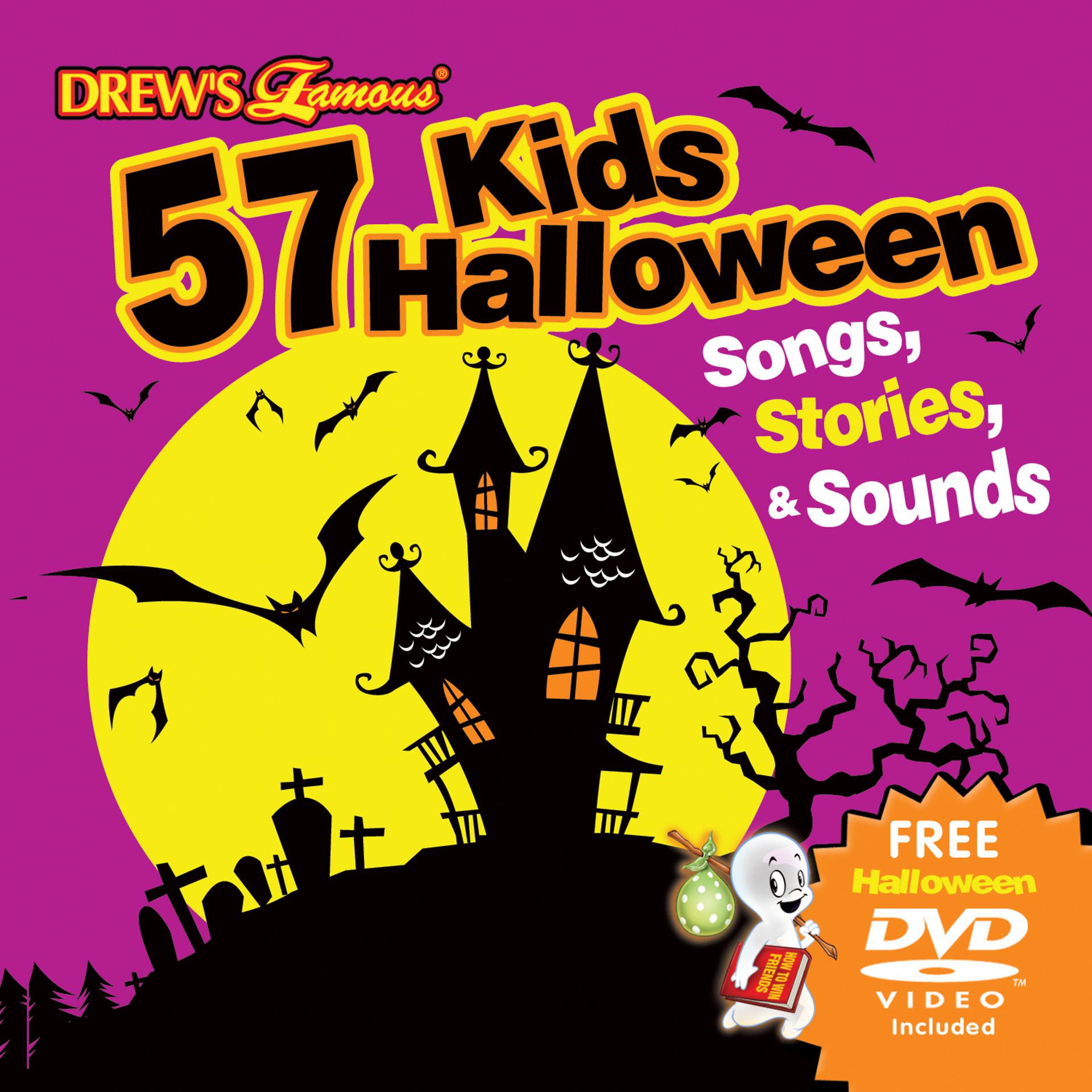 Постер альбома 57 Kids Halloween Songs, Stories and Sounds