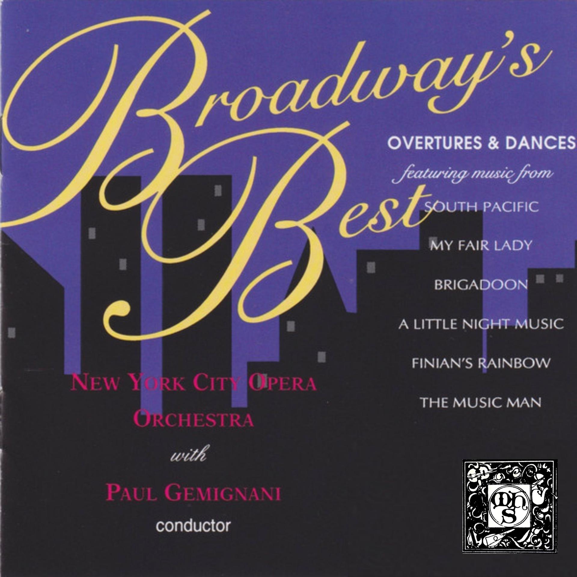 Постер альбома Broadway's Best: Overtures and Dances