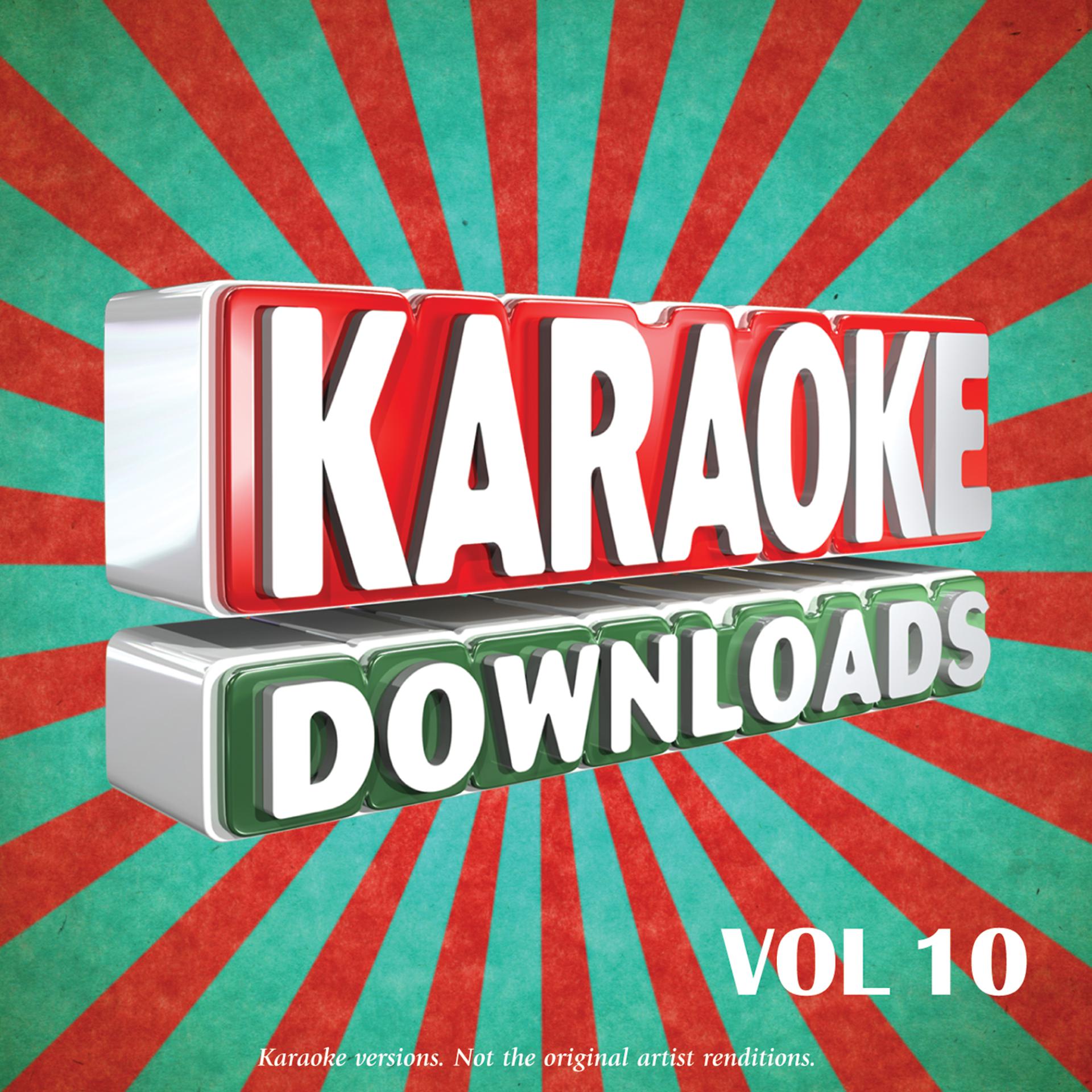 Постер альбома Karaoke Downloads Vol.10