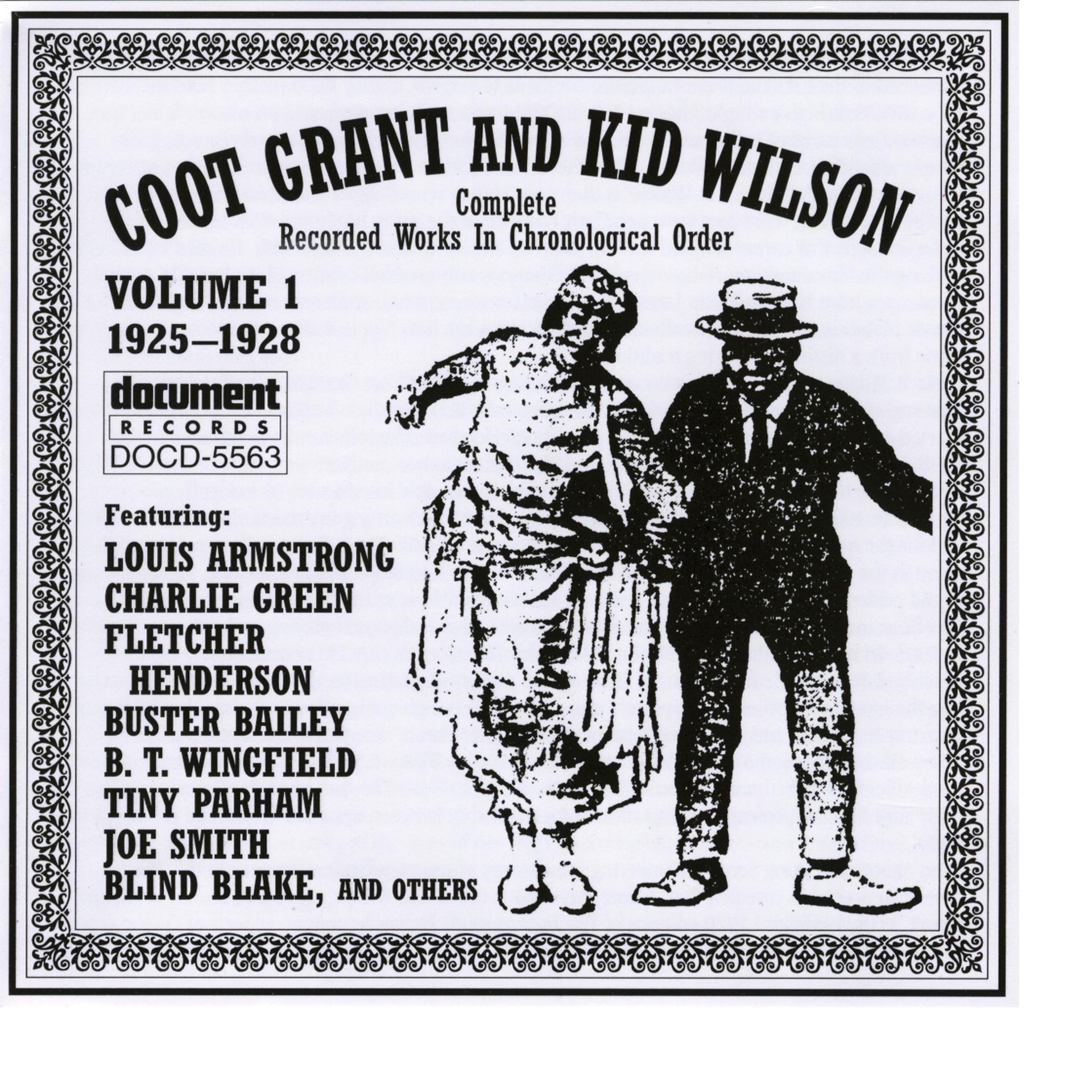 Постер альбома Coot Grant And Kid Wilson Vol. 1 (1925-1928)