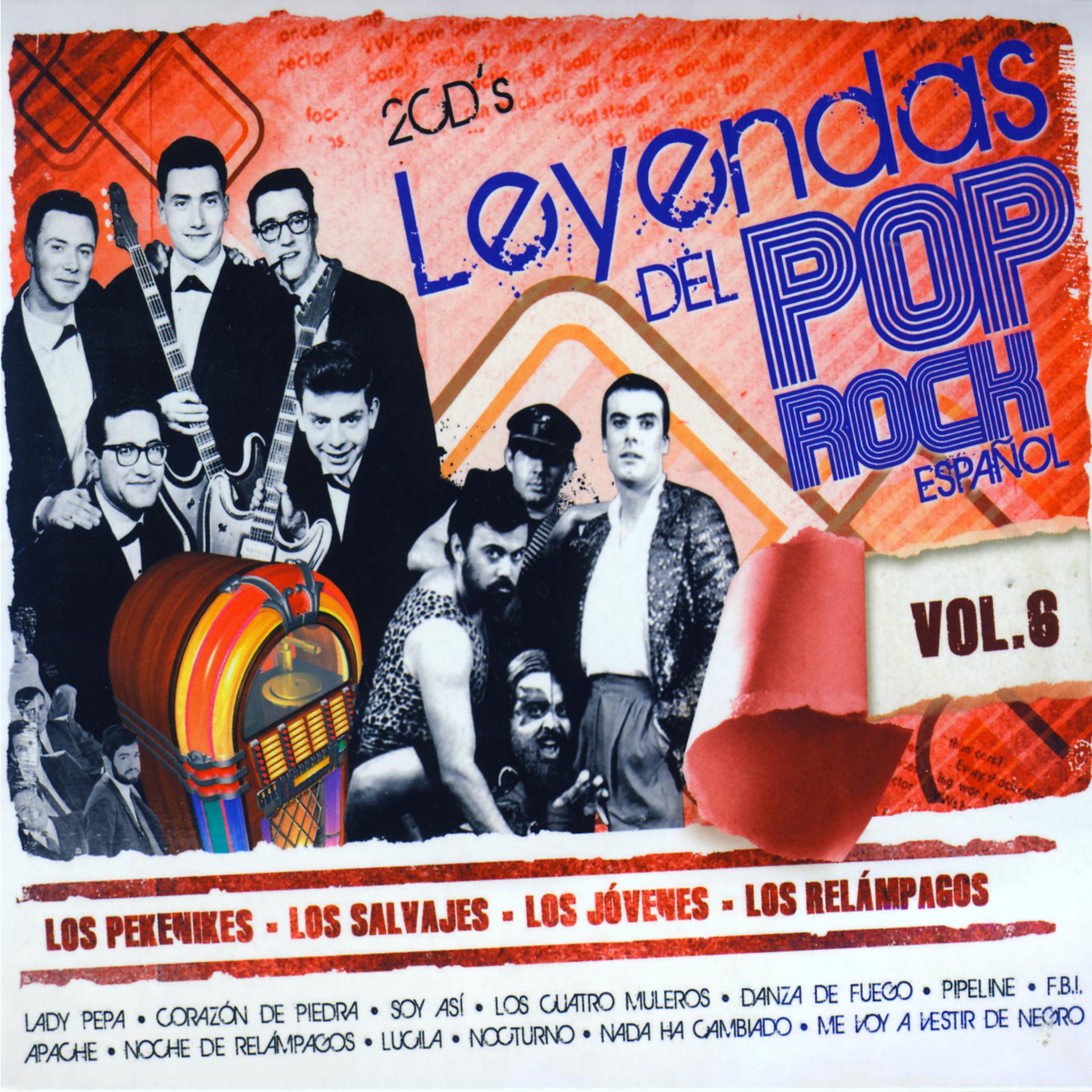 Постер альбома Leyendas Del Pop Rock Español Vol.6