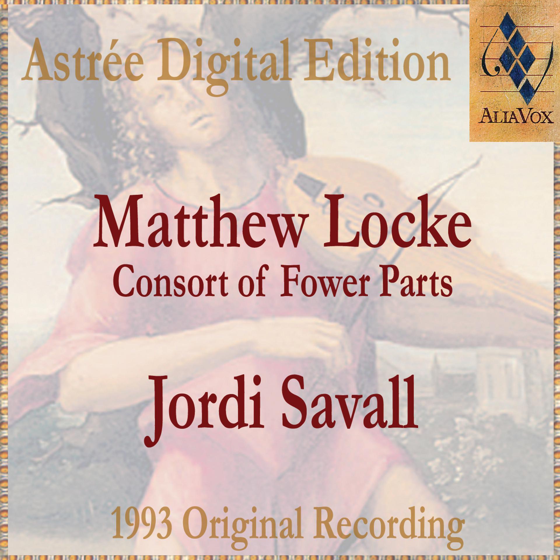 Постер альбома Matthew Locke: The Consort Of Fower Parts (Suites I To Vi)