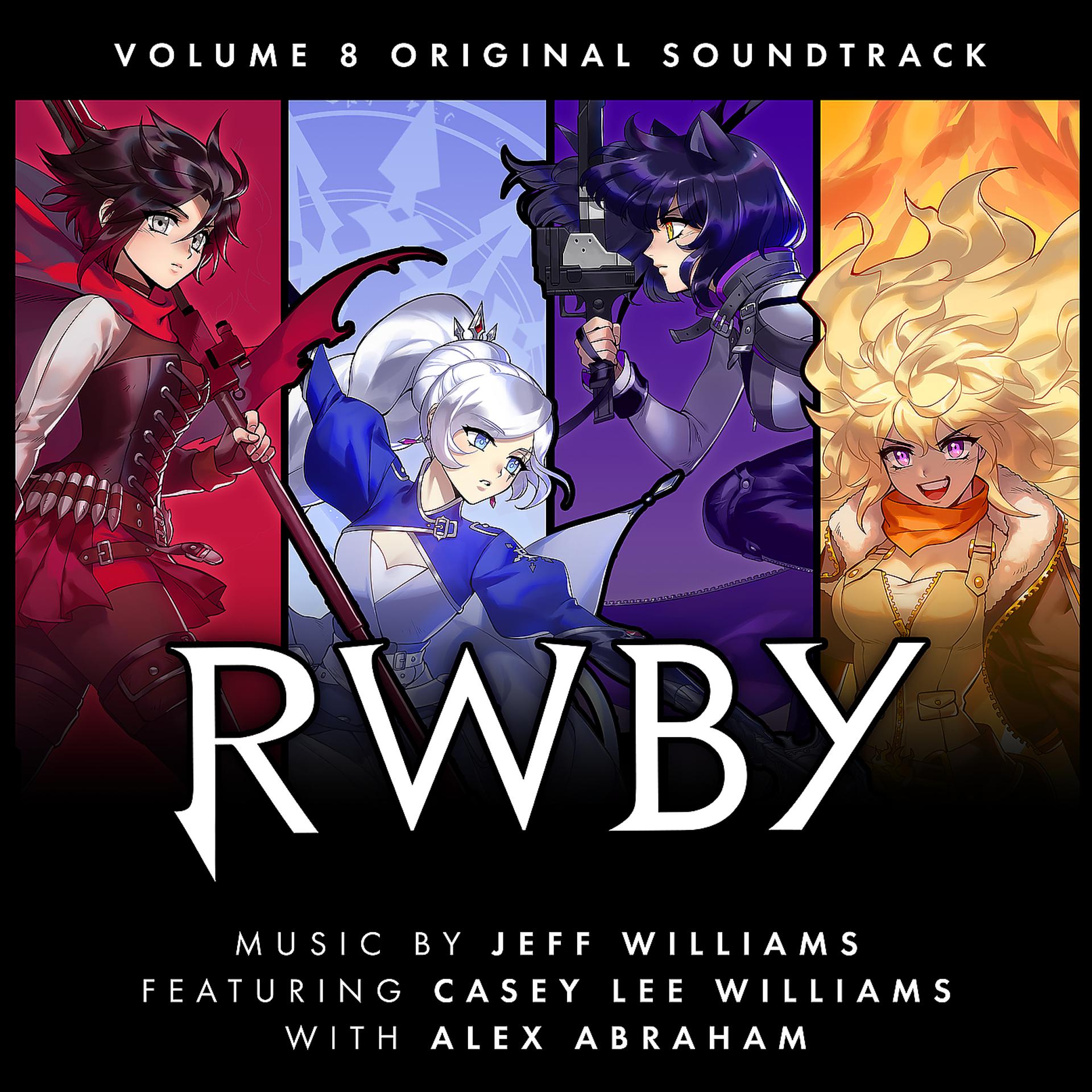 Постер альбома RWBY, Vol. 8 (Music from the Rooster Teeth Series)
