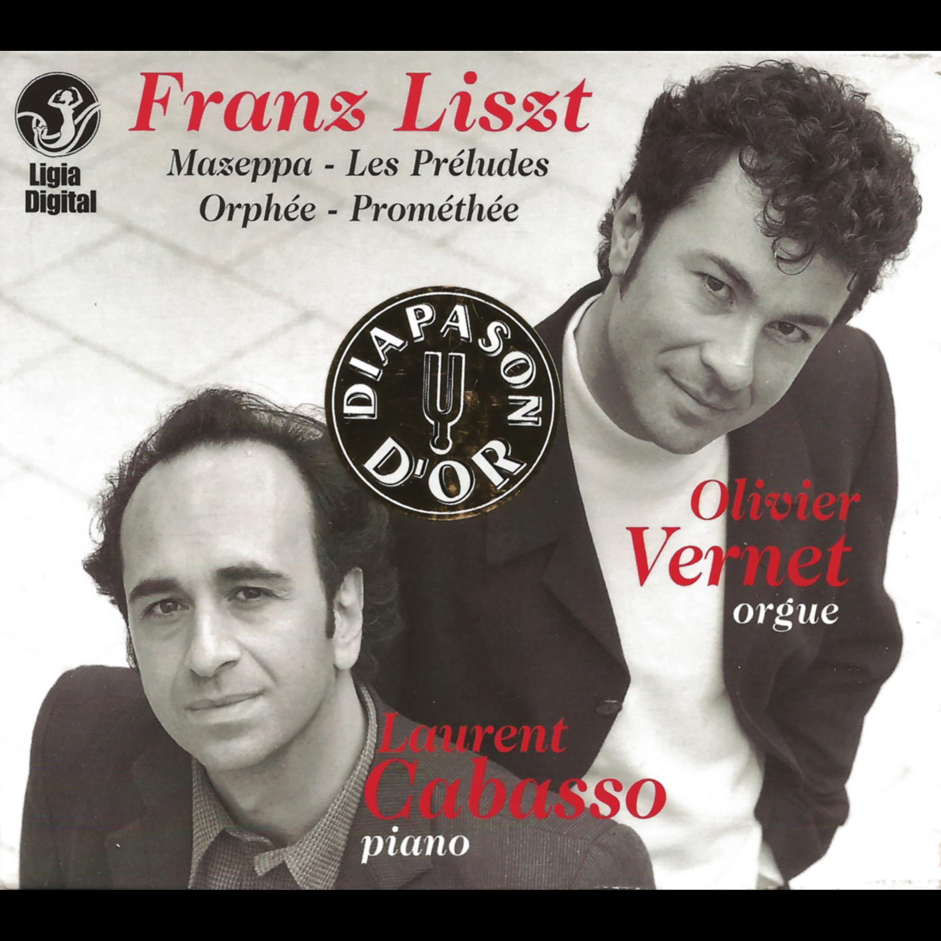 Постер альбома Liszt: Mazeppa, Les Préludes, Orphée & Prométhée