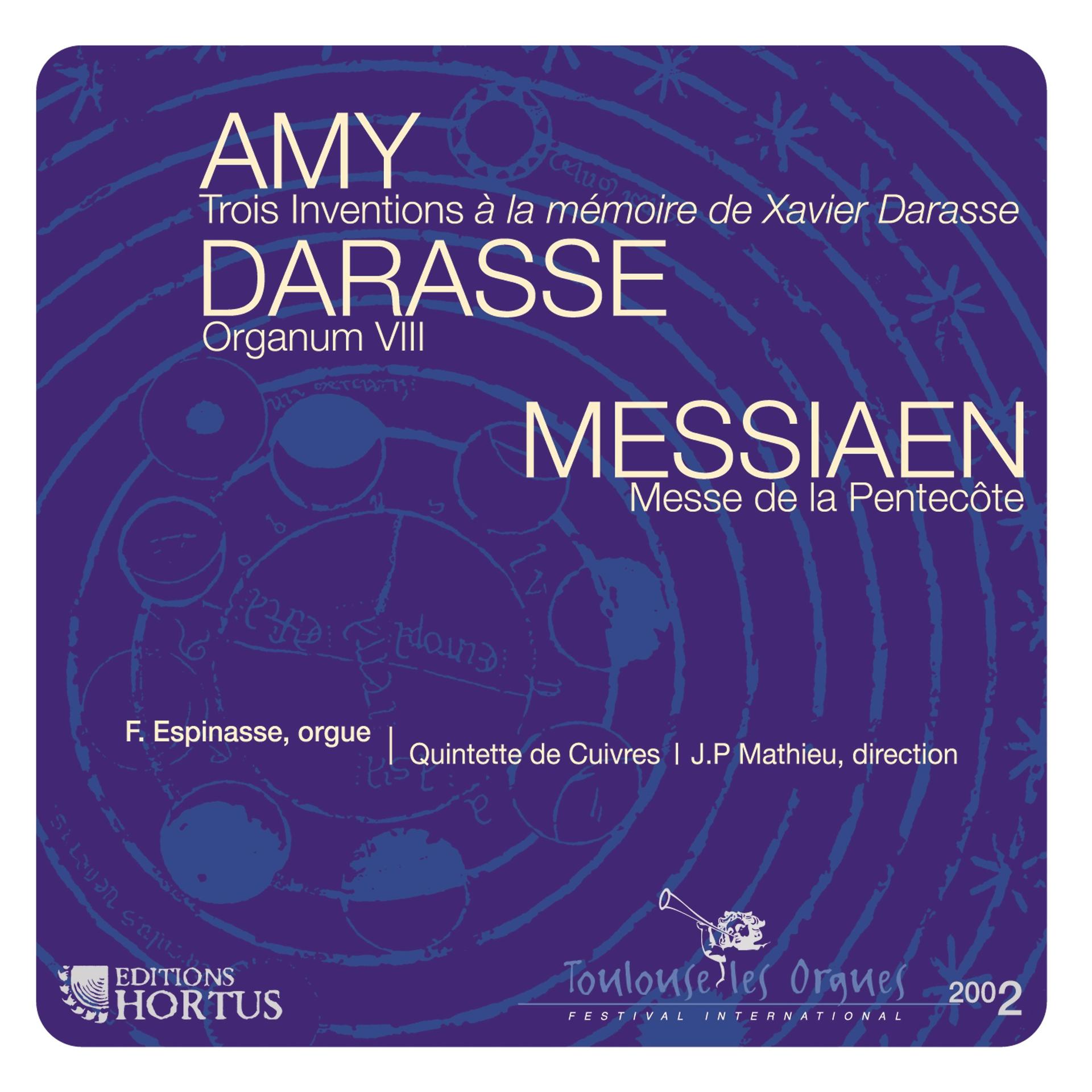 Постер альбома Amy, Darasse & Messiaen