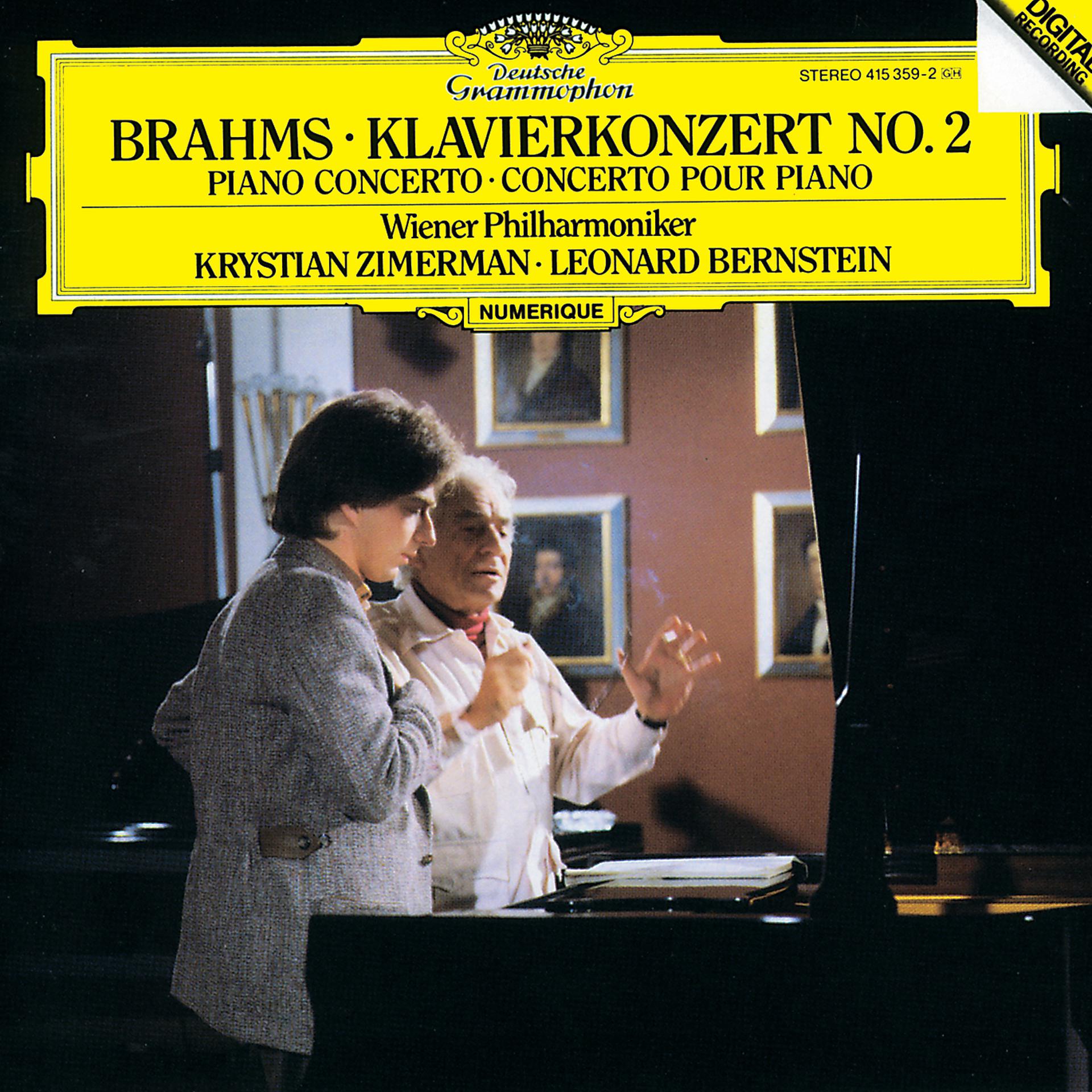 Постер альбома Brahms: Piano Concerto No. 2 in B flat, Op. 83