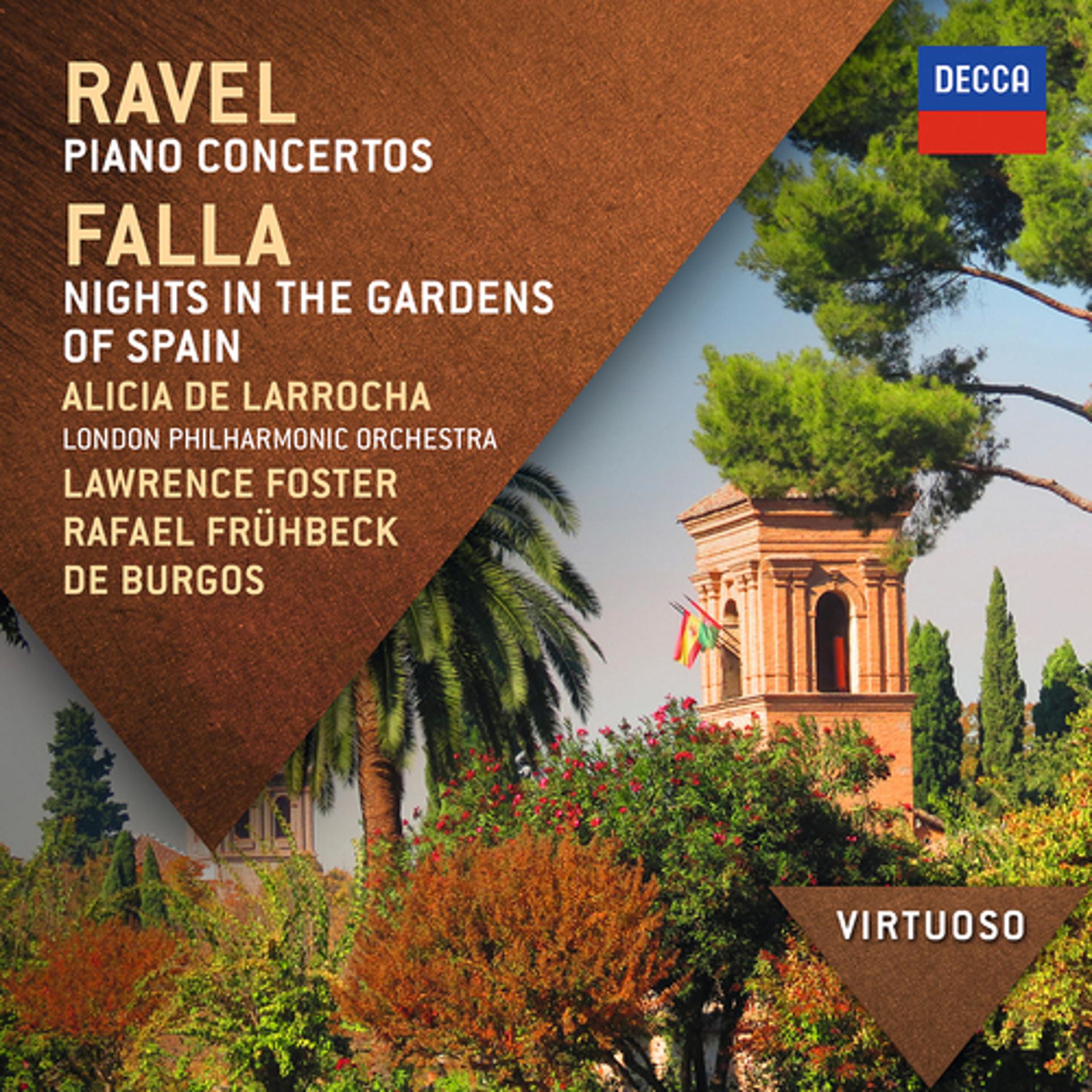 Постер альбома Ravel:  Piano Concertos; Falla: Nights In The Gardens Of Spain