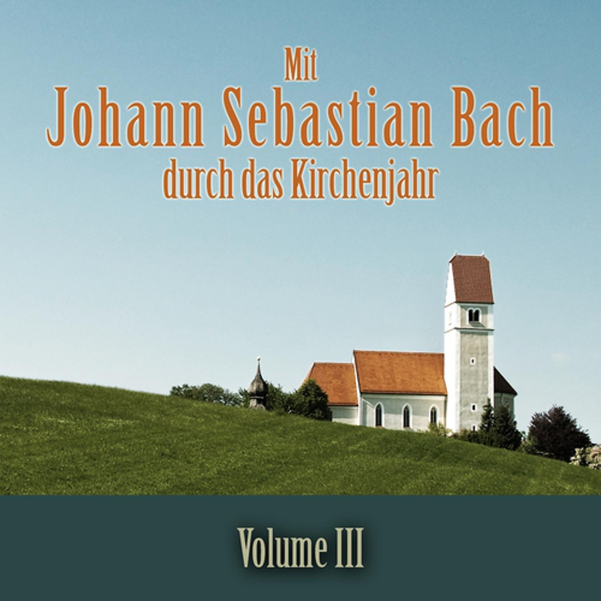 Постер альбома Mit Johann Sebastian Bach durch das Kirchenjahr, Vol. 3