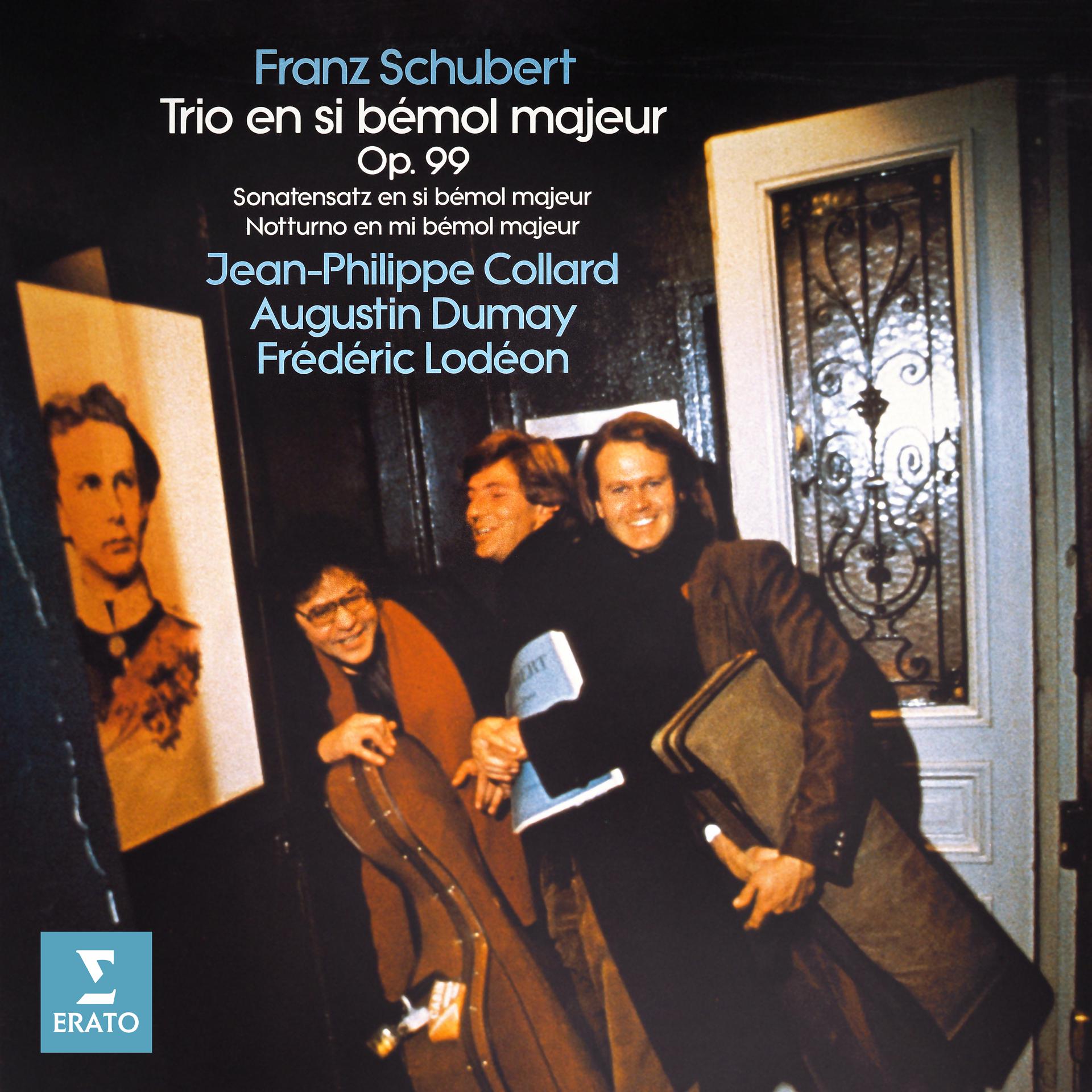 Постер альбома Schubert: Trio No. 1, Op. 99, Sonatensatz & Notturno