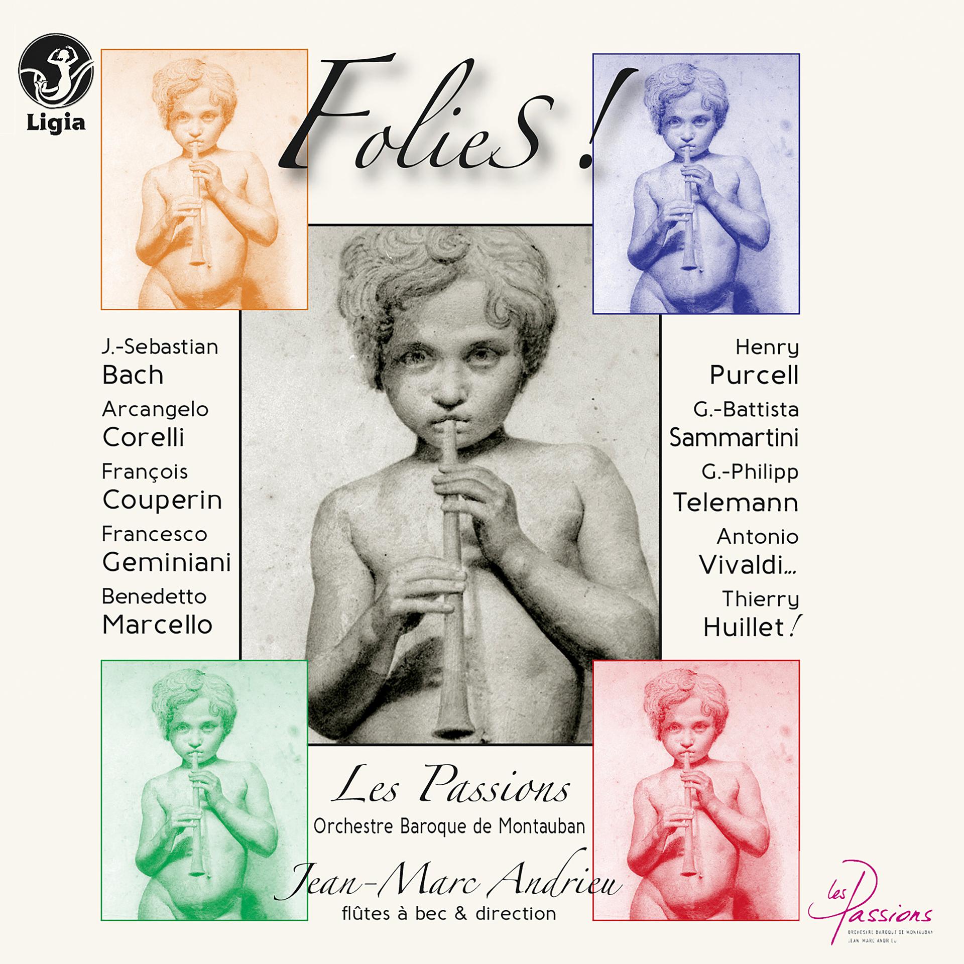 Постер альбома Bach, Corelli, Marcello, Telemann: FolieS !