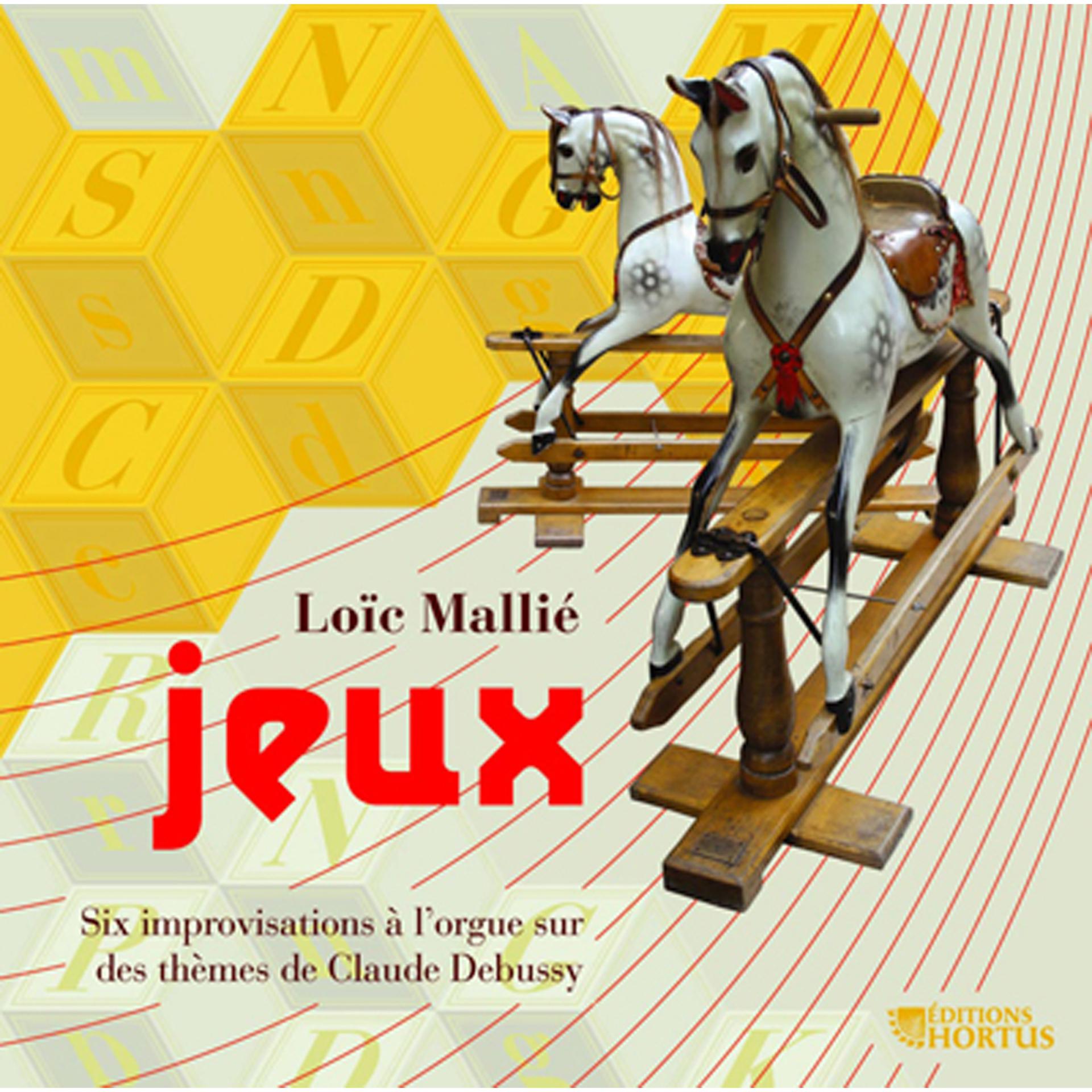 Постер альбома Mallié: Jeux (Six improvisations sur des thèmes de Claude Debussy)