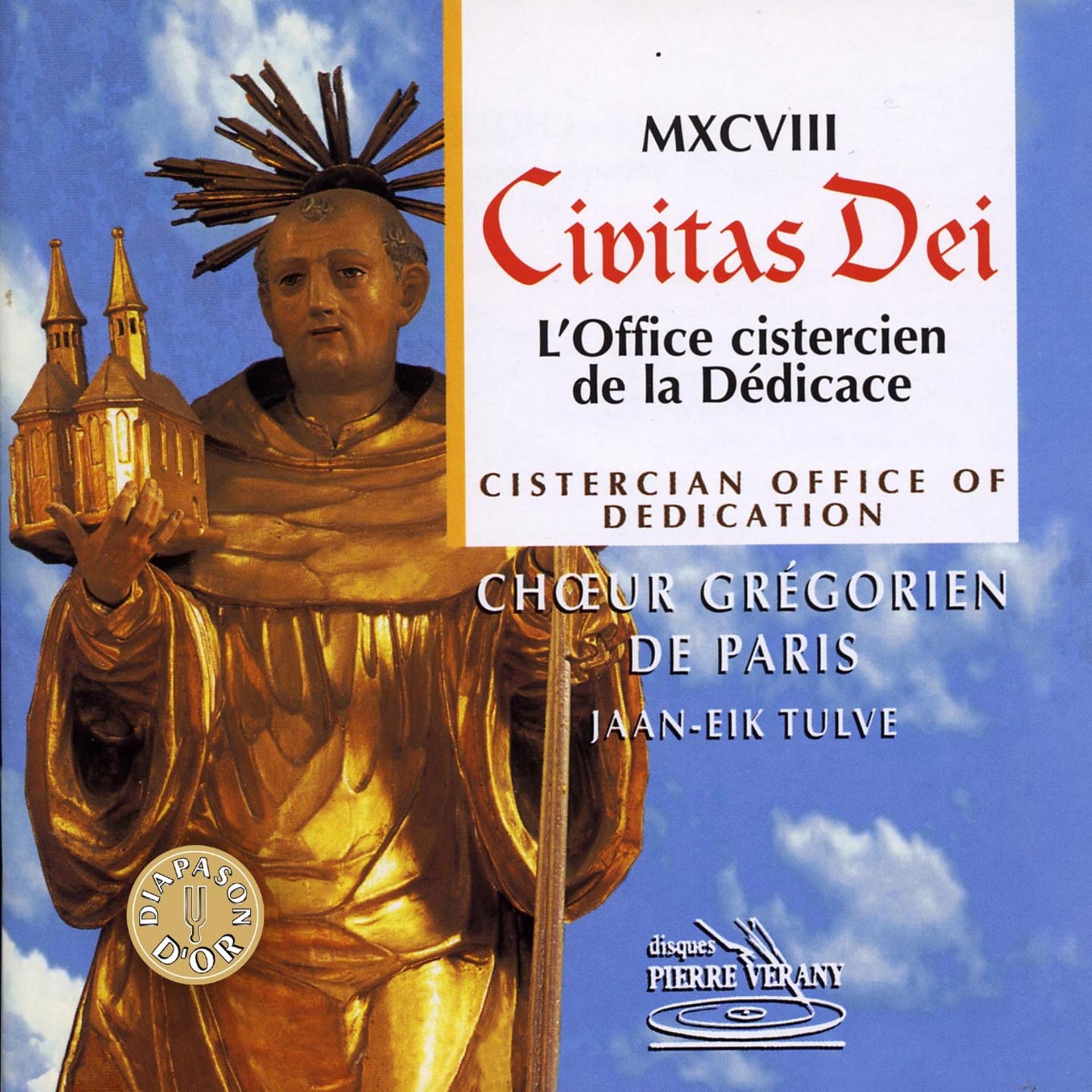 Постер альбома Civitas Dei. L'office cistercien de la Dédicace
