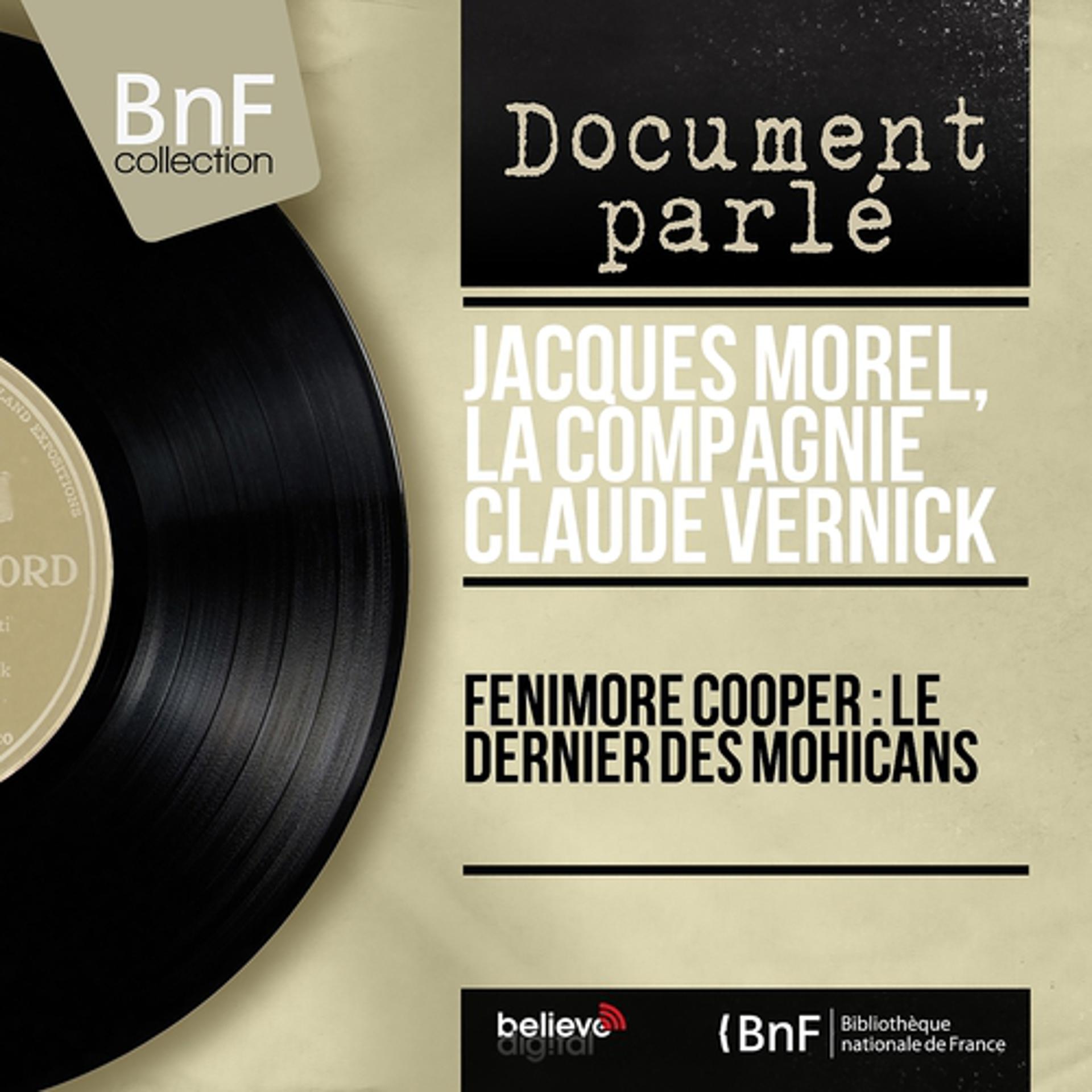Постер альбома Fenimore Cooper : Le dernier des mohicans (Mono version)