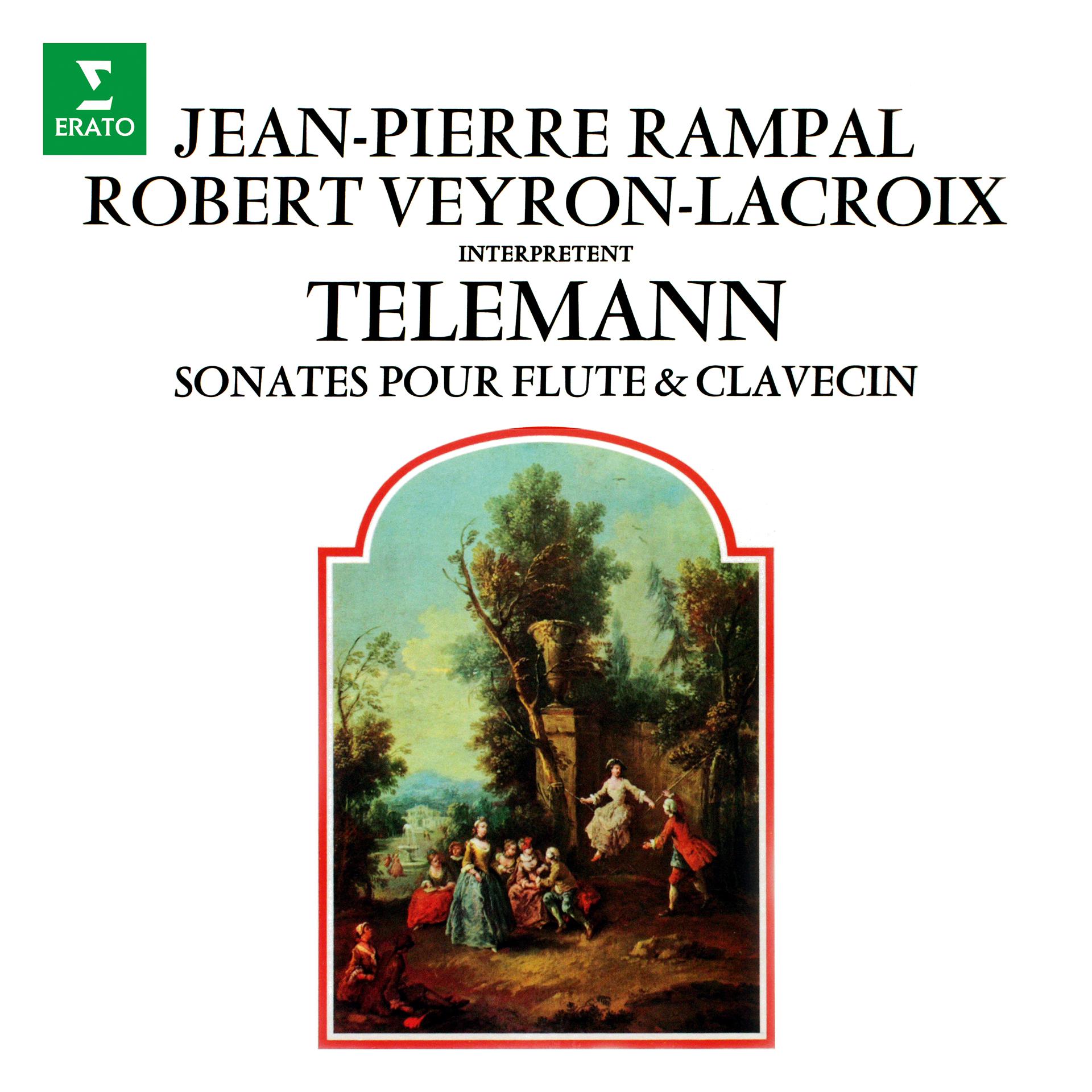 Постер альбома Telemann: Sonates pour flûte et clavecin