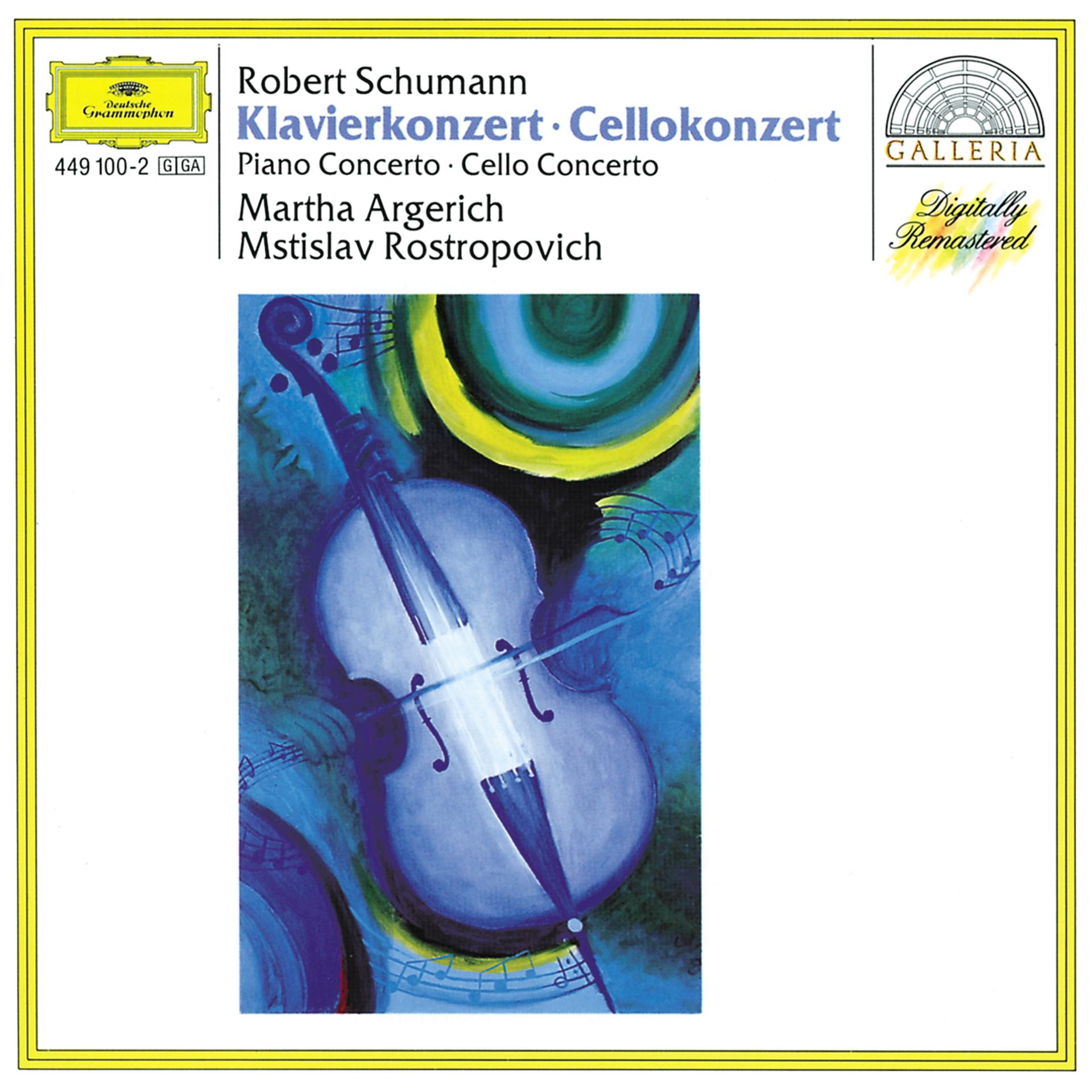 Постер альбома Schumann: Piano Concerto Op.54; Cello Concerto Op.129