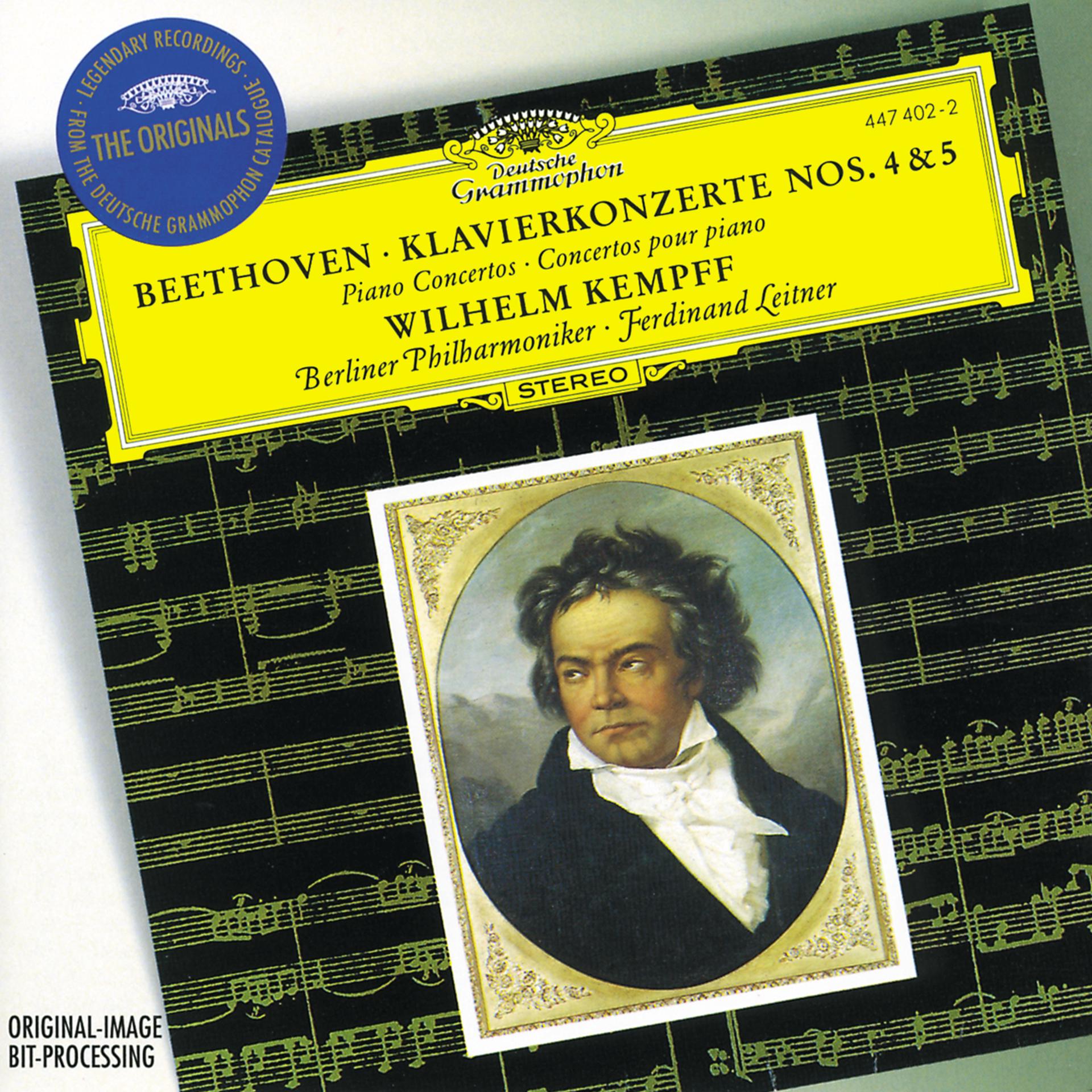 Постер альбома Beethoven: Piano Concertos Nos.4 & 5