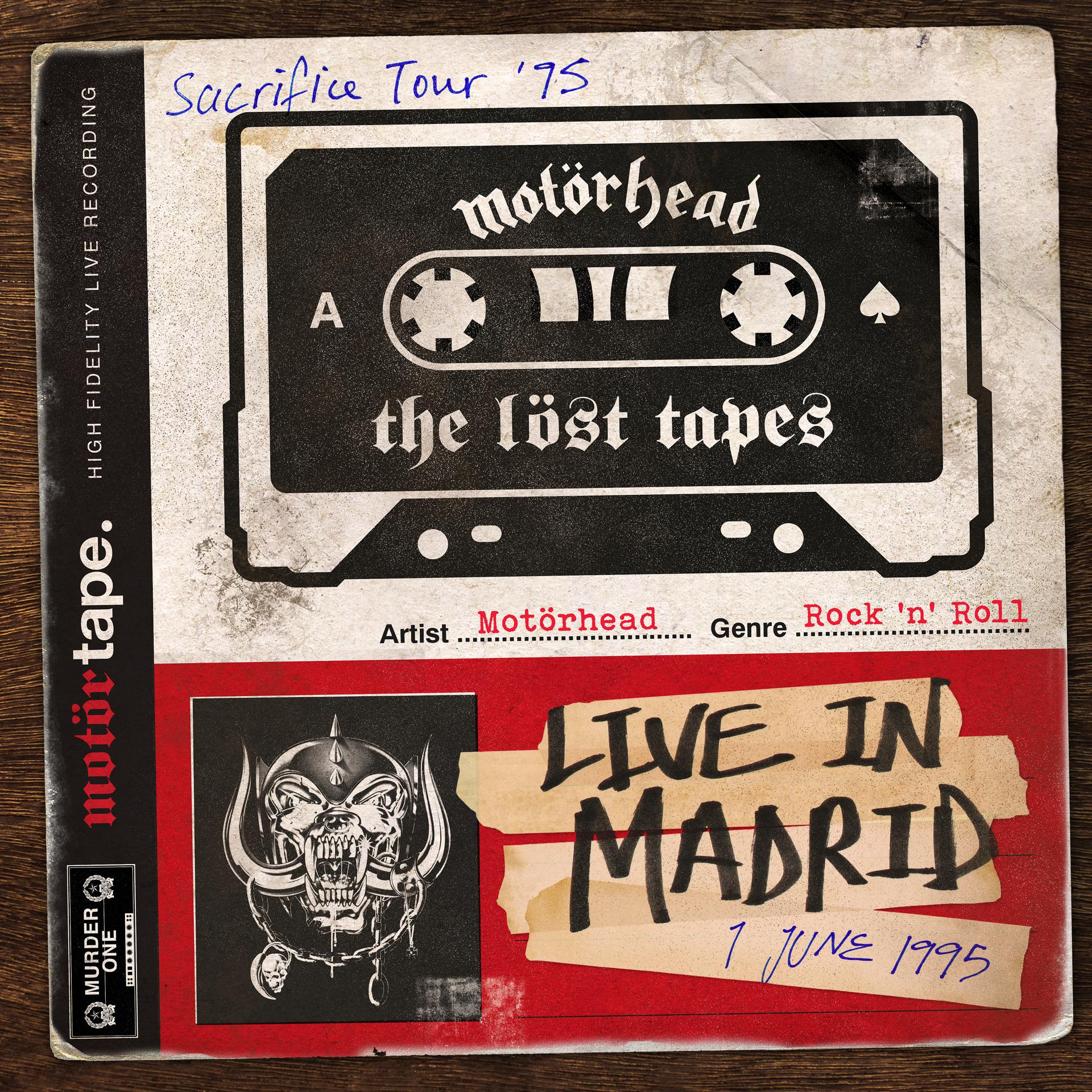 Постер альбома The Löst Tapes Vol. 1 (Live in Madrid 1995)