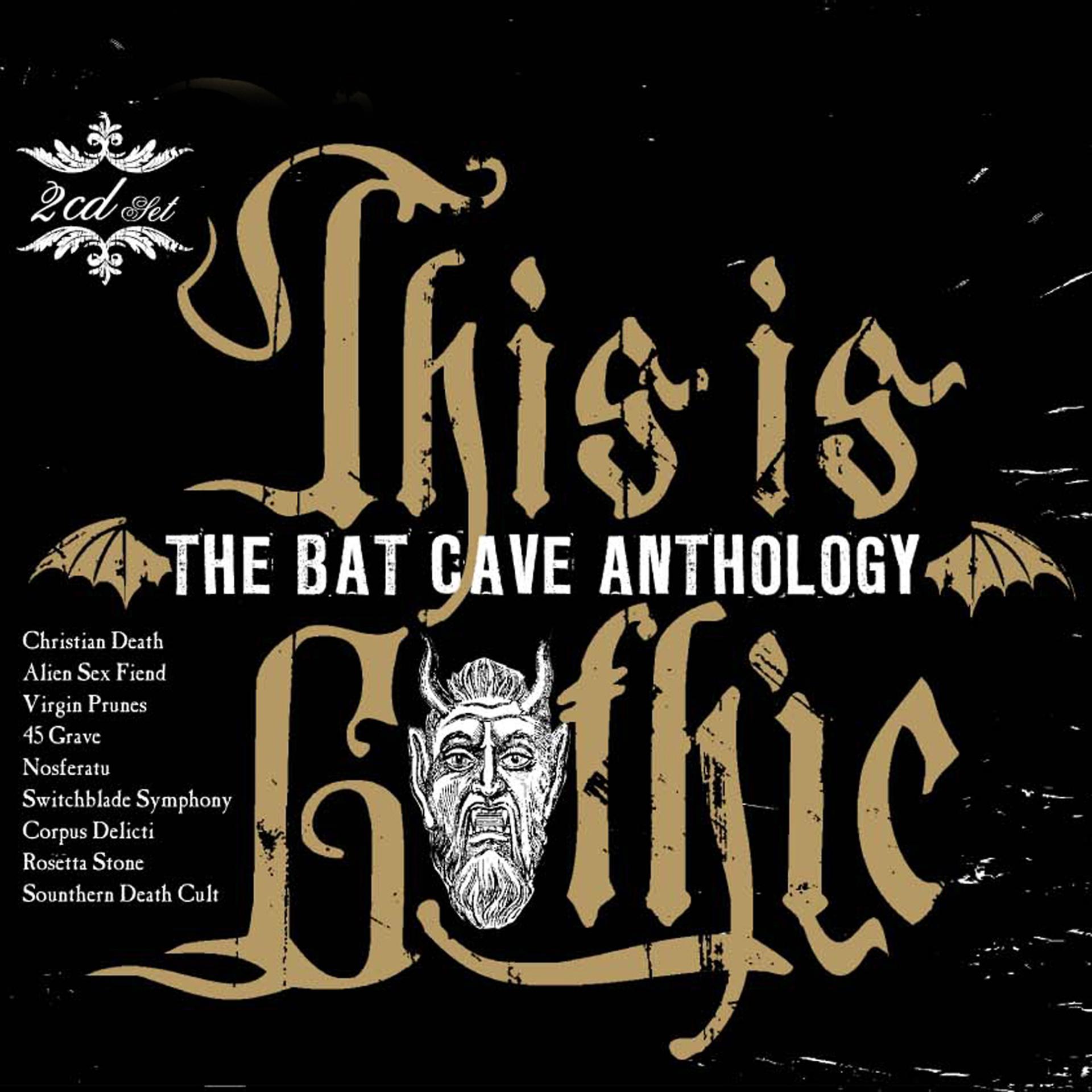 Постер альбома This is Gothic - the Bat Cave Anthology