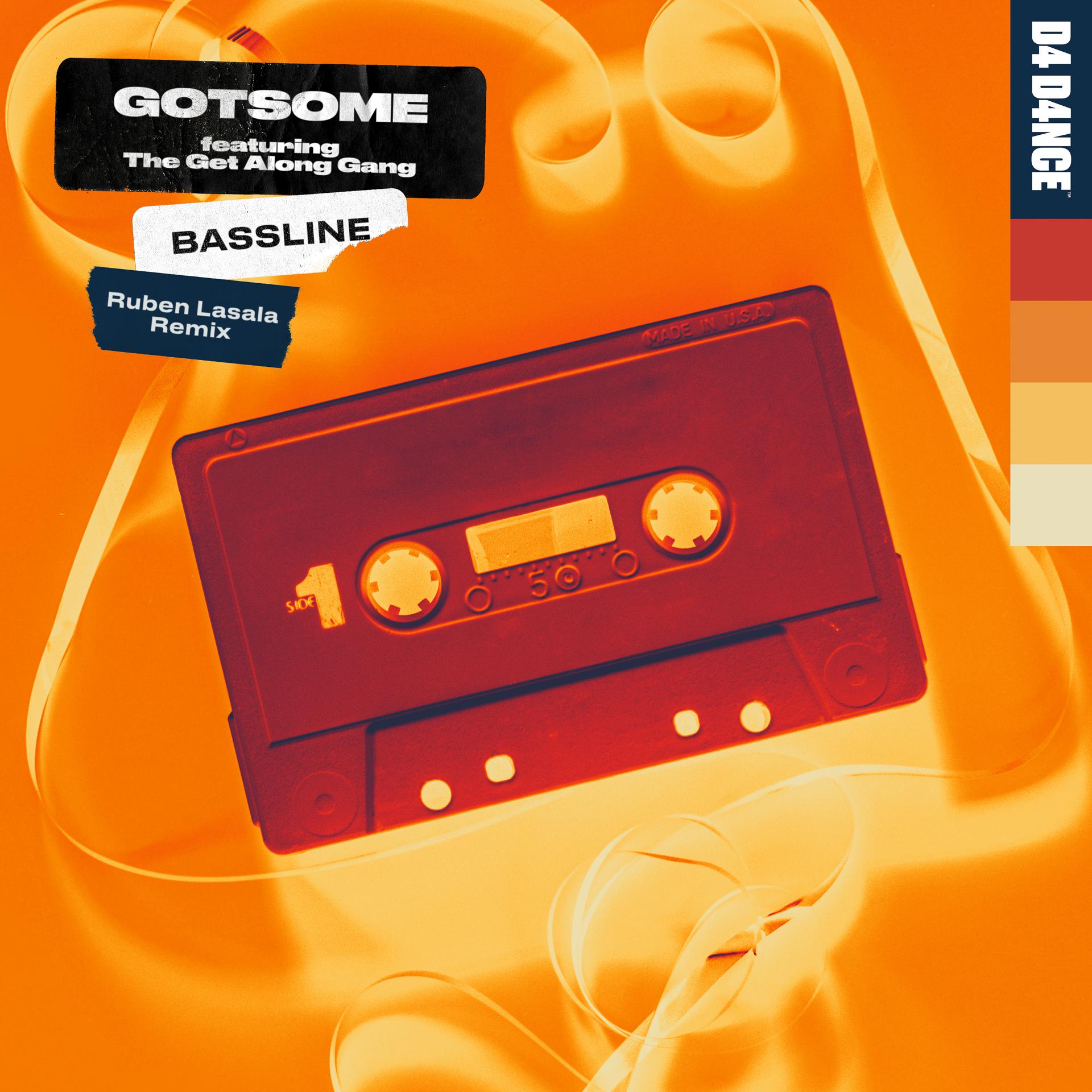 Постер альбома Bassline (feat. The Get Along Gang) [Ruben Lasala Remix]