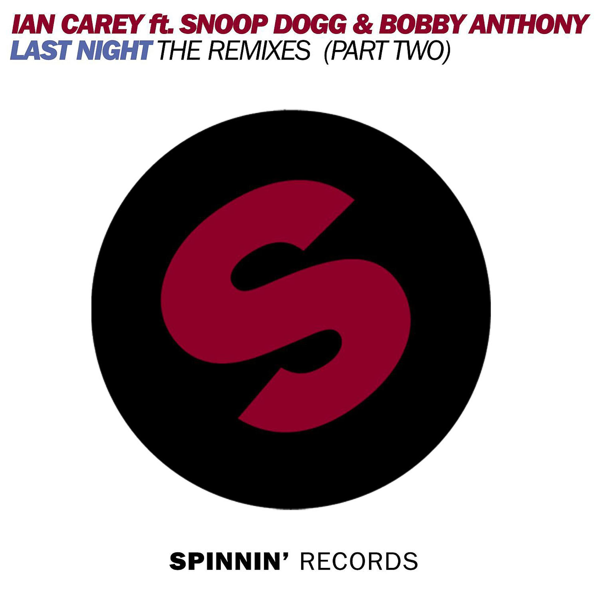 Постер альбома Last Night (feat. Snoop Dogg & Bobby Anthony) [The Remixes, Pt. 2]