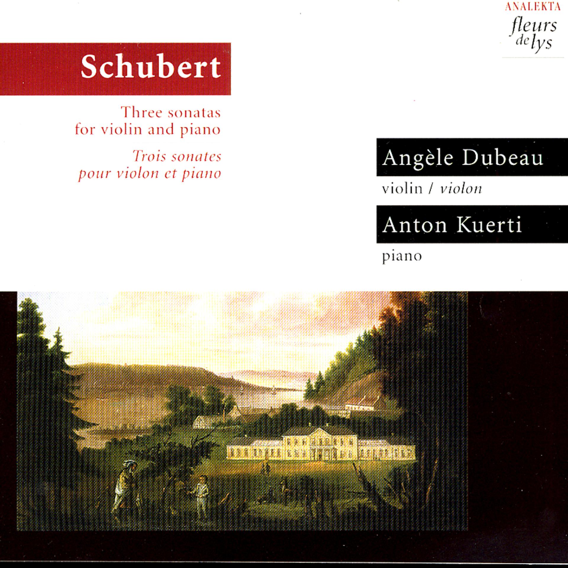 Постер альбома Schubert: Three Sonatas For Violin And Piano