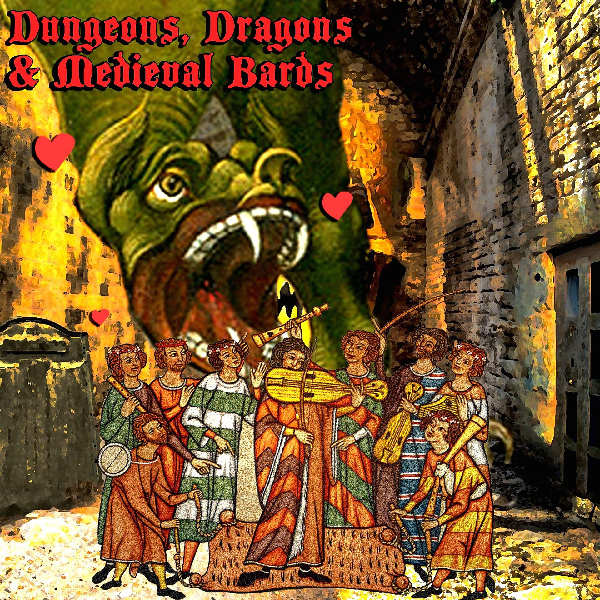 Постер альбома Подземелья, драконы и средневековые барды