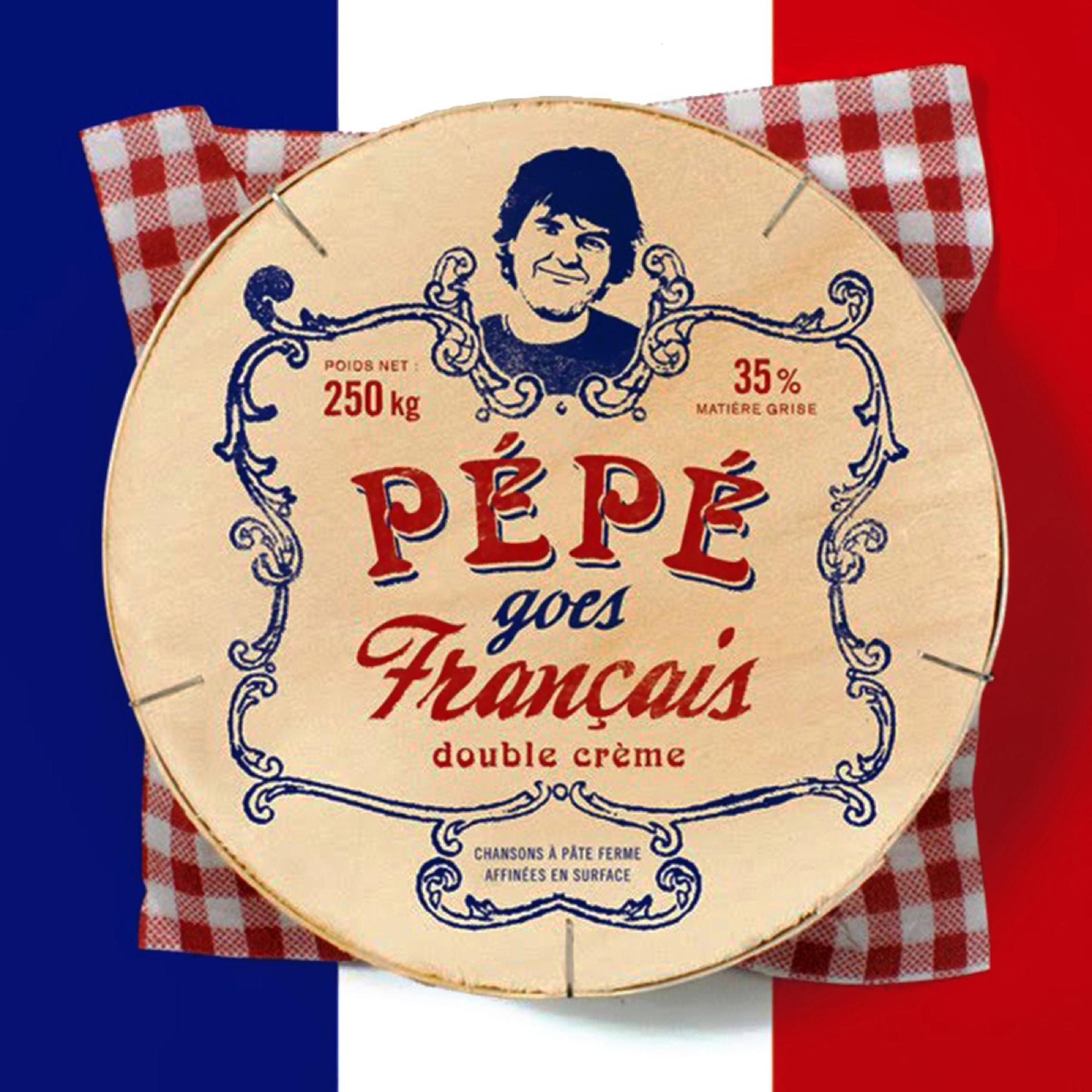 Постер альбома Pépé goes français