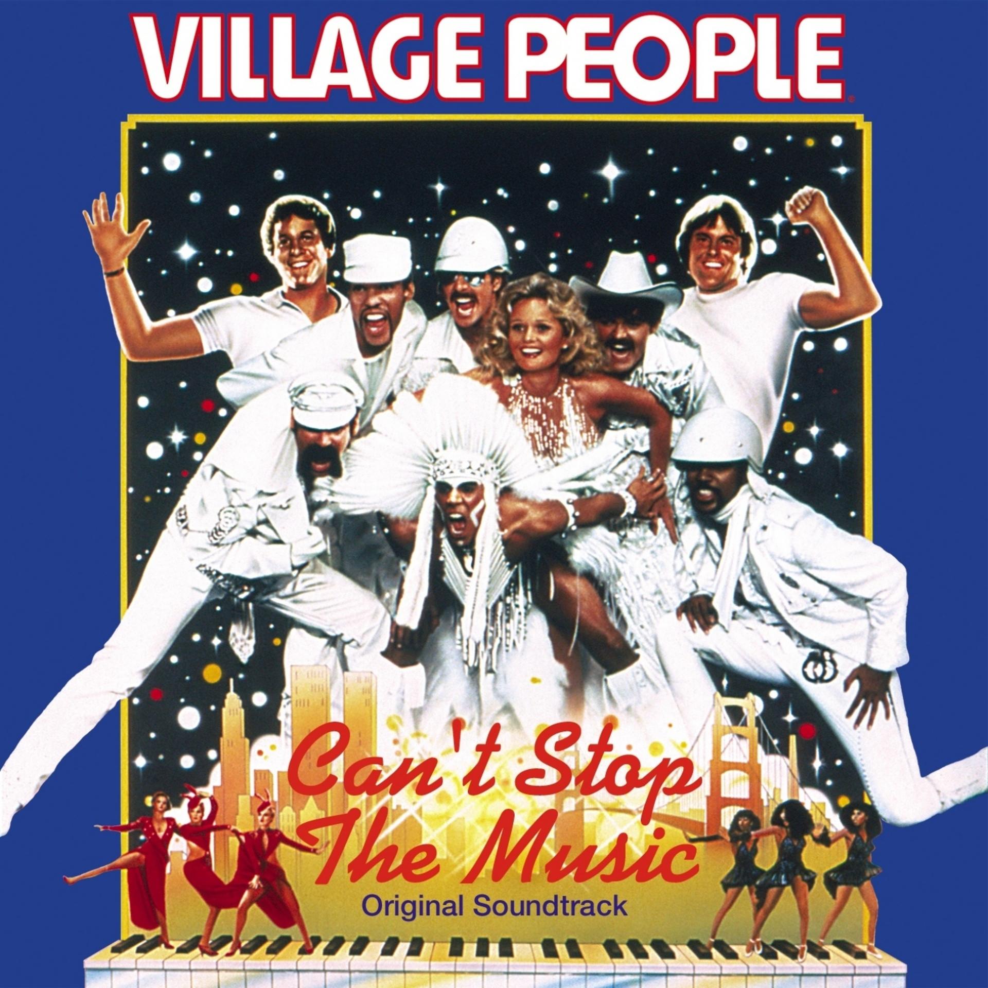 Music village. Village people 1980. Village people 1980 cant stop the Music. Группа Village people альбомы. Мьюзик пипл.