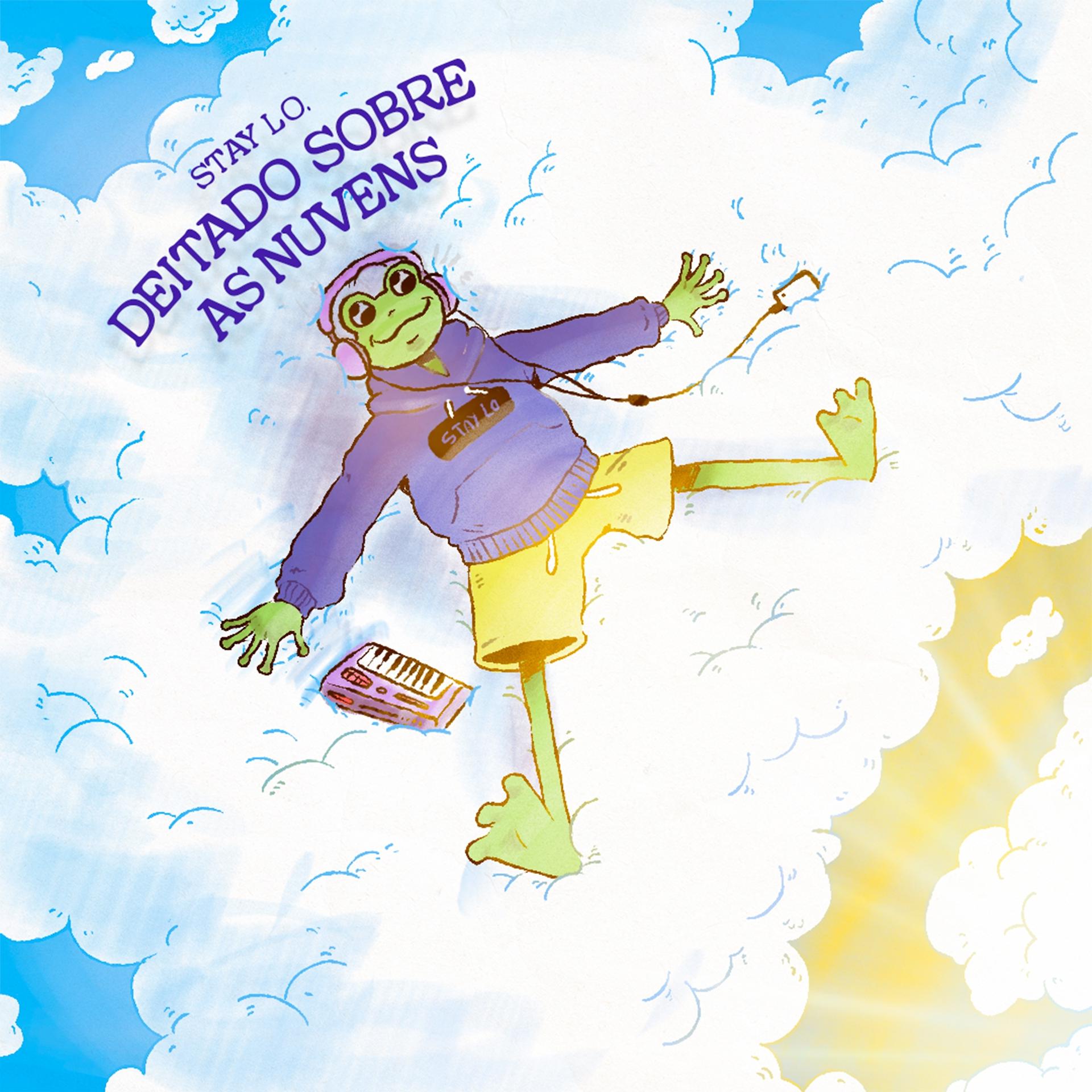 Постер альбома Deitado sobre as nuvens