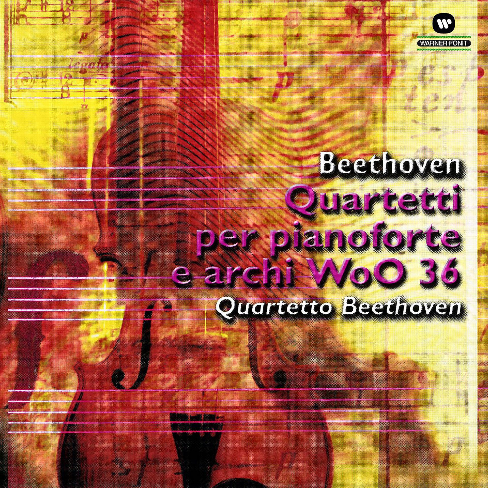 Постер альбома Tre quartetti per pianoforte: nn. 1 - 2 - 3 WoO 36