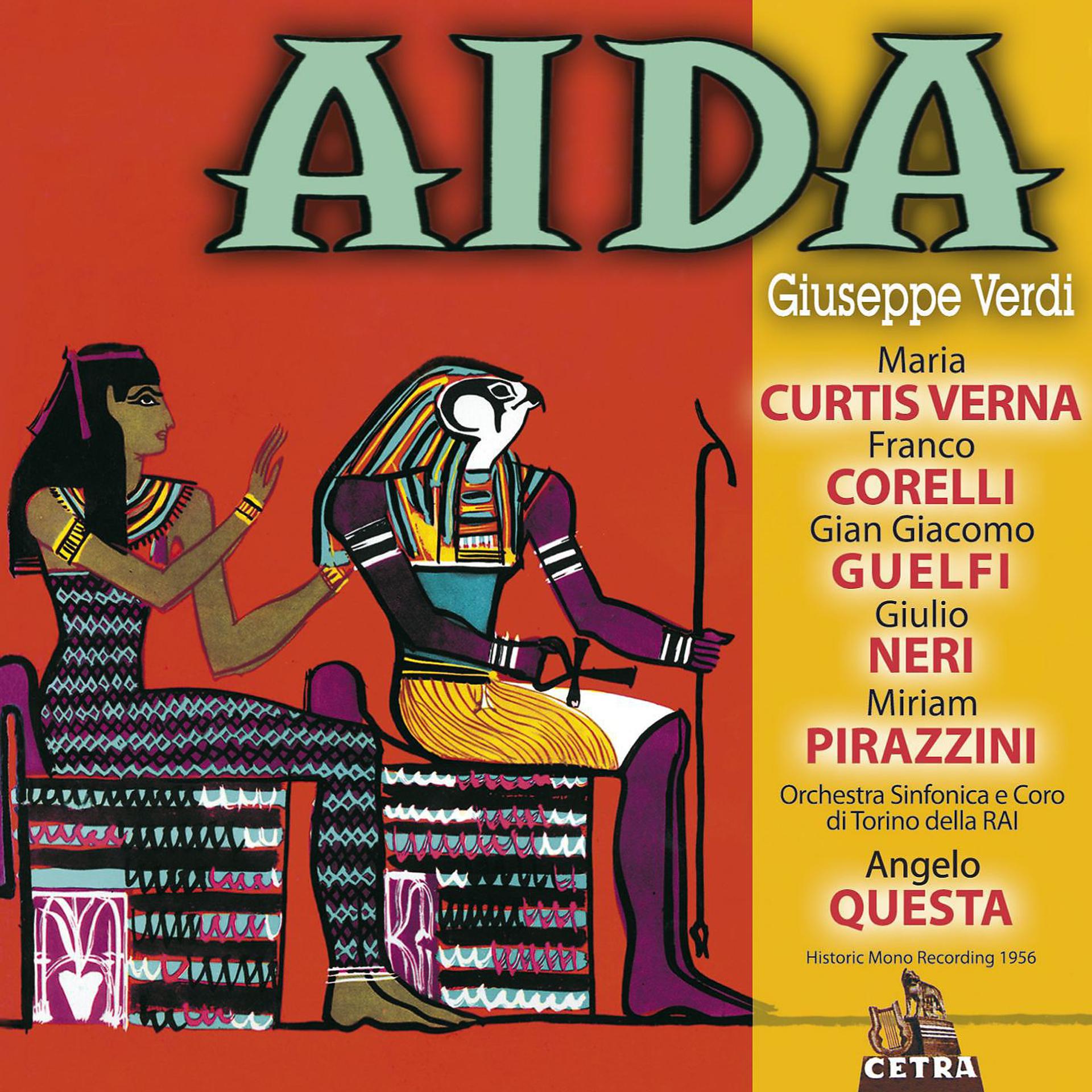 Постер альбома Cetra Verdi Collection: Aida